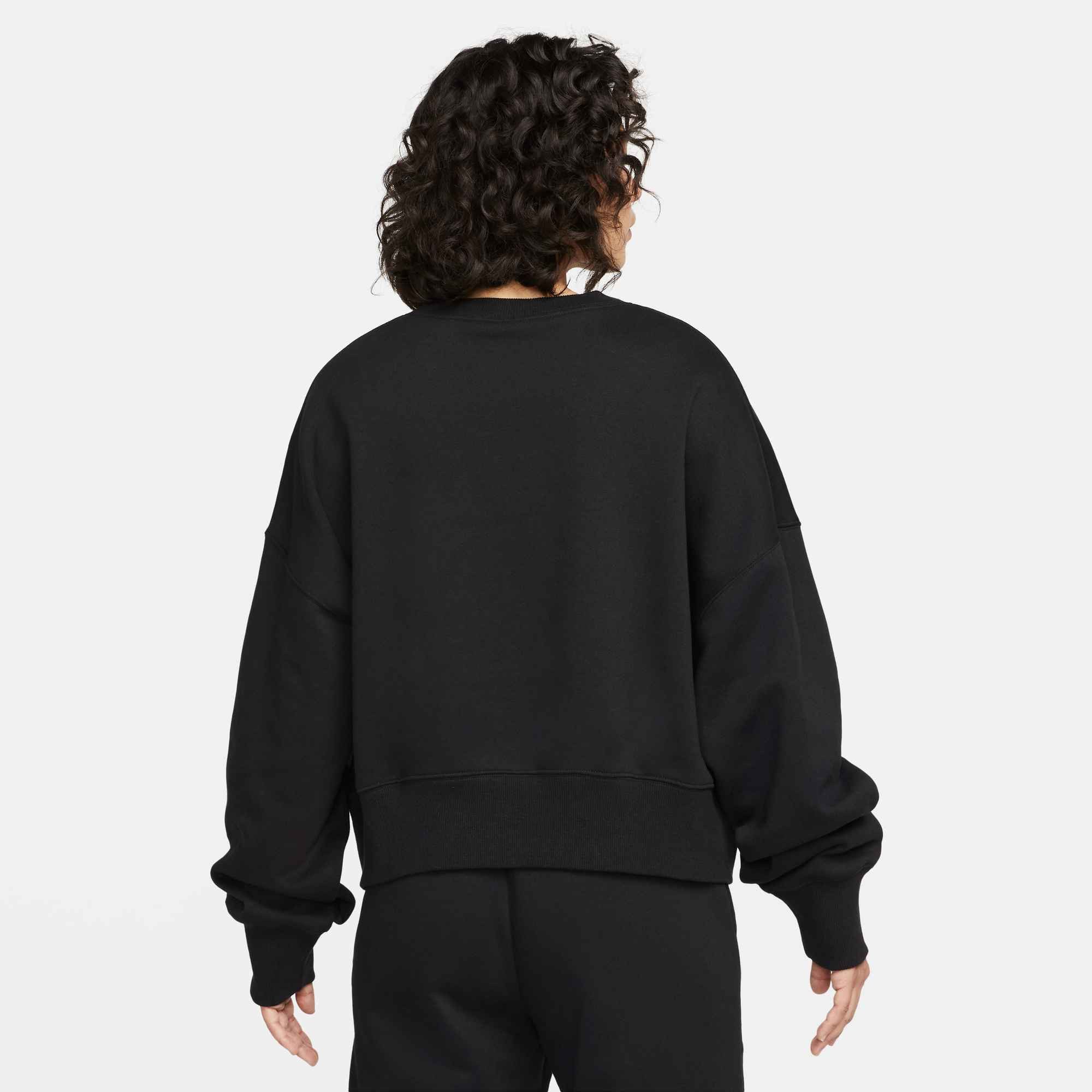 Nike Sportswear Sweatshirt W NSW PHNX FLC OOS CREW extragroßes Rundhalsshirt, mit Langarm-Design, aus Phoenix Fleece
