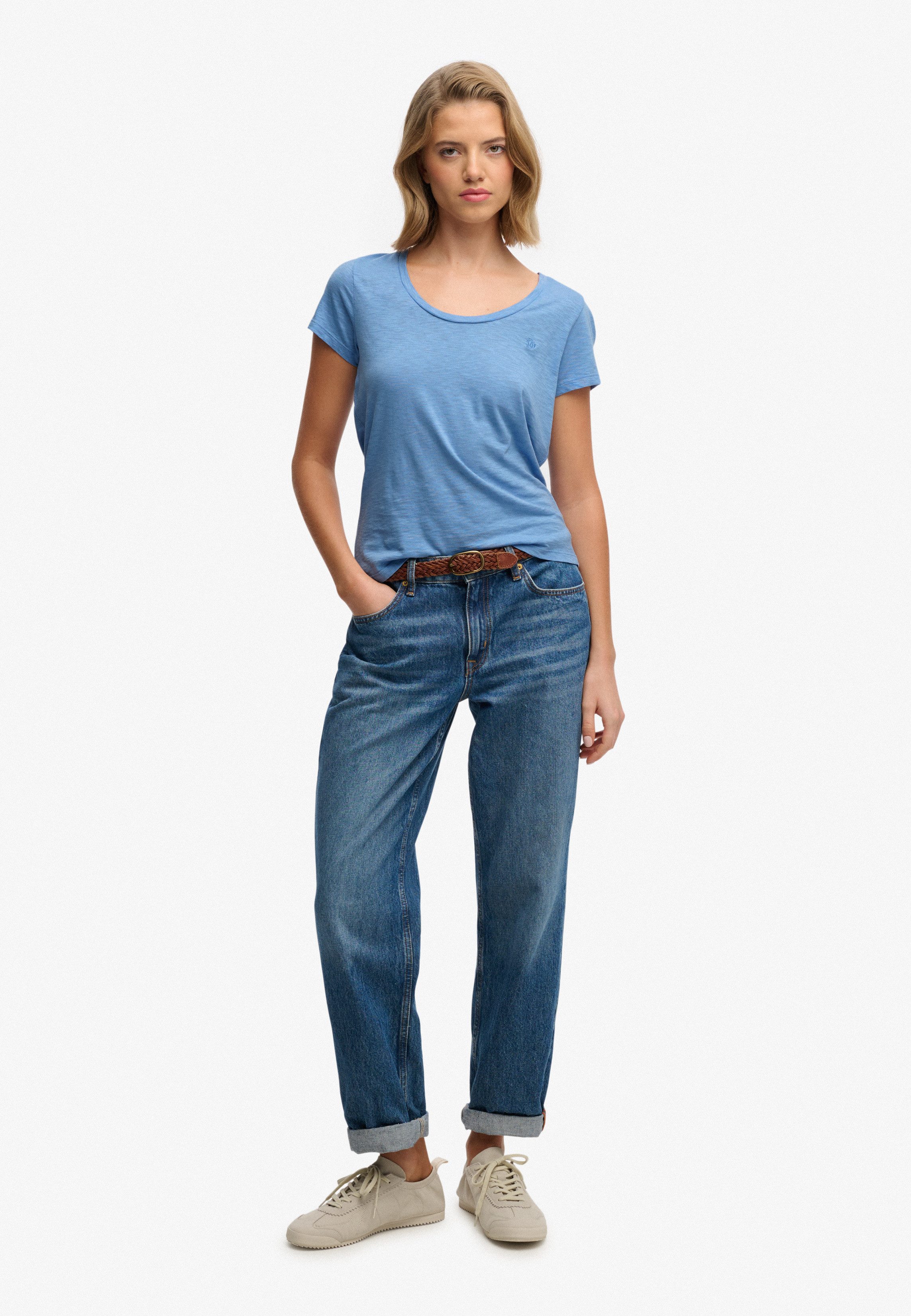 Superdry T-Shirt STUDIOS SCOOP NECK TEE