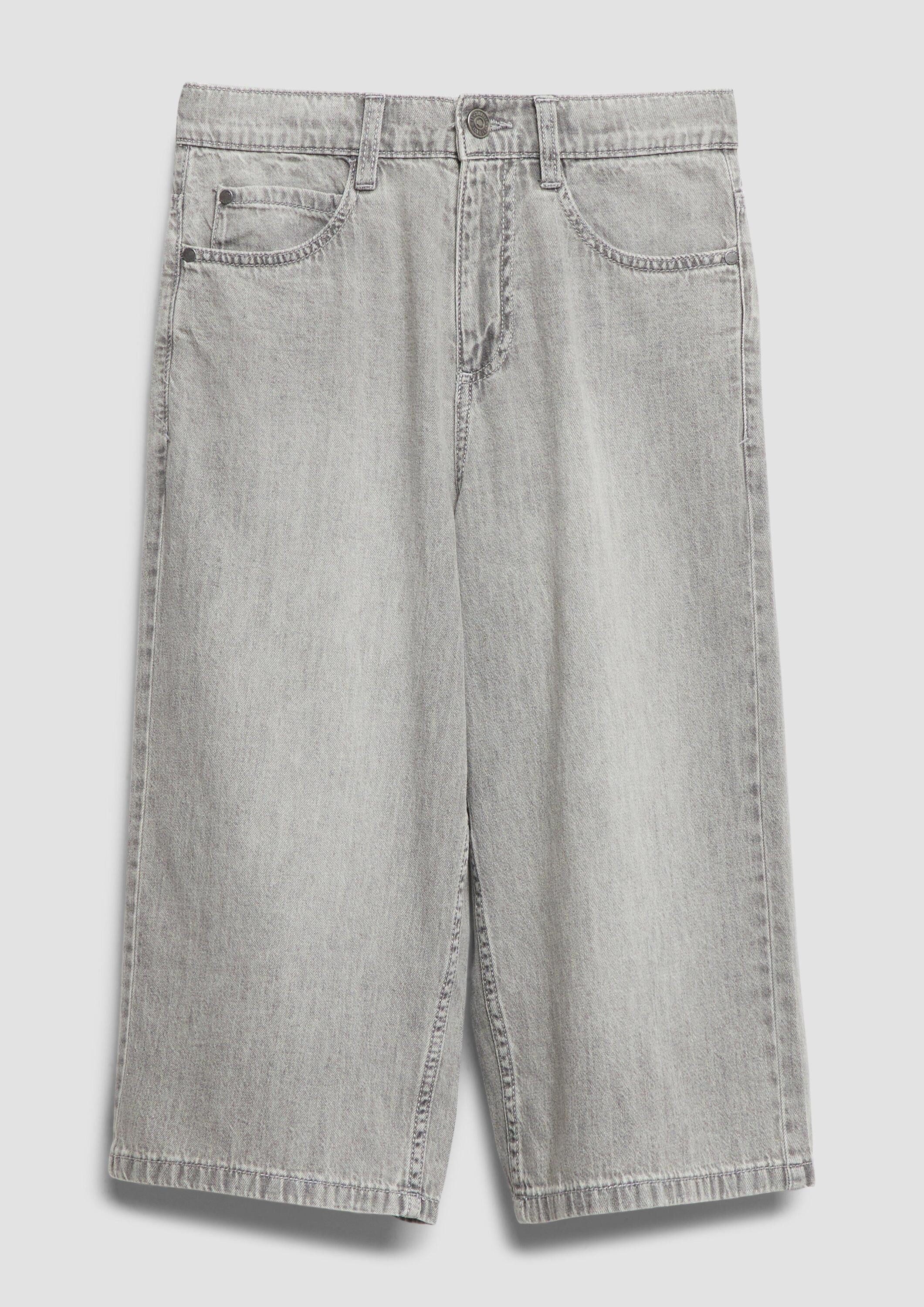 s.Oliver Jeansshorts Jeans-Hose BAGGY Jeans Skater / Regular Fit / Mid Rise / Wide Leg