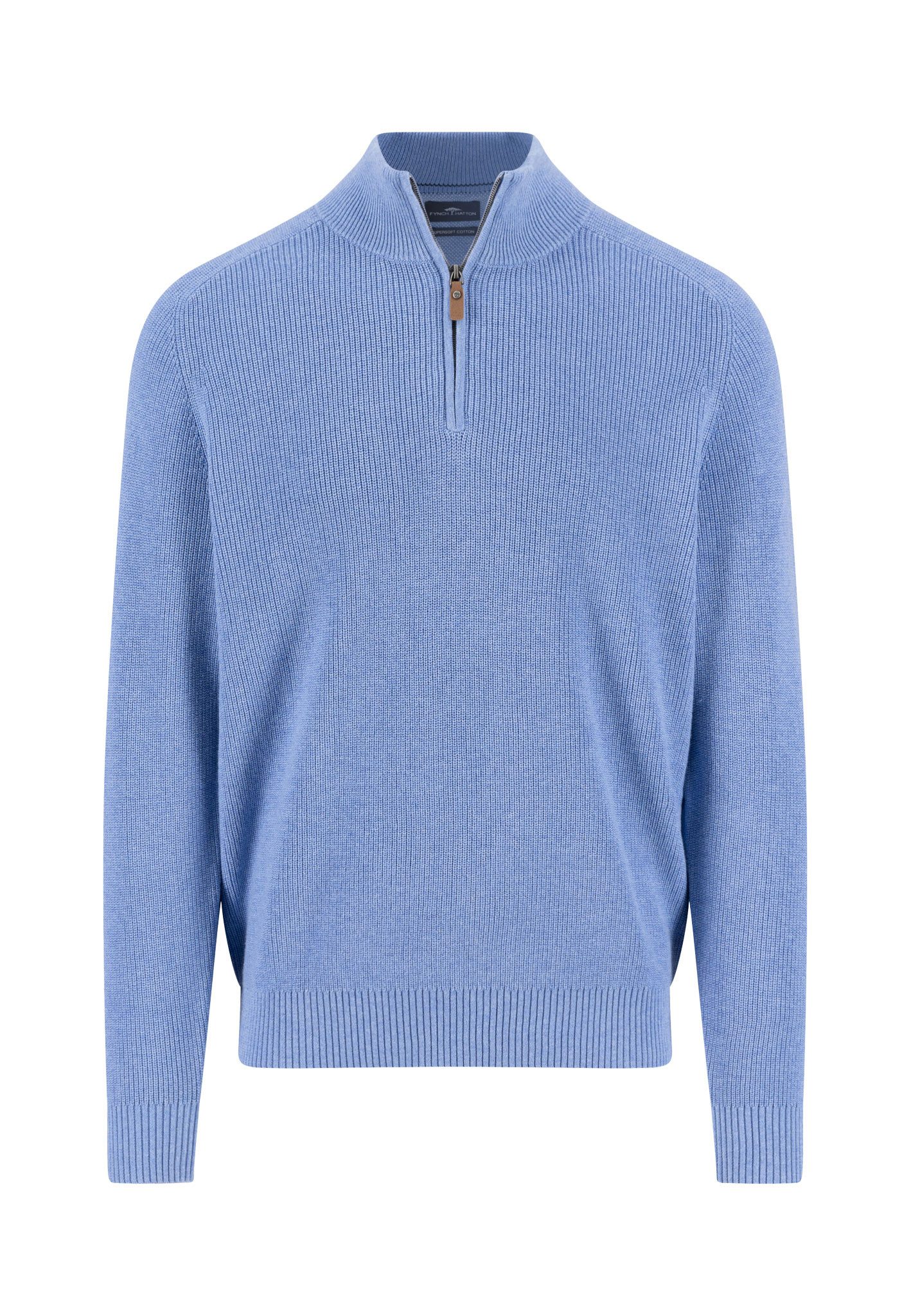FYNCH-HATTON Вязаные свитера Troyer Zip, Structure, Supersoft