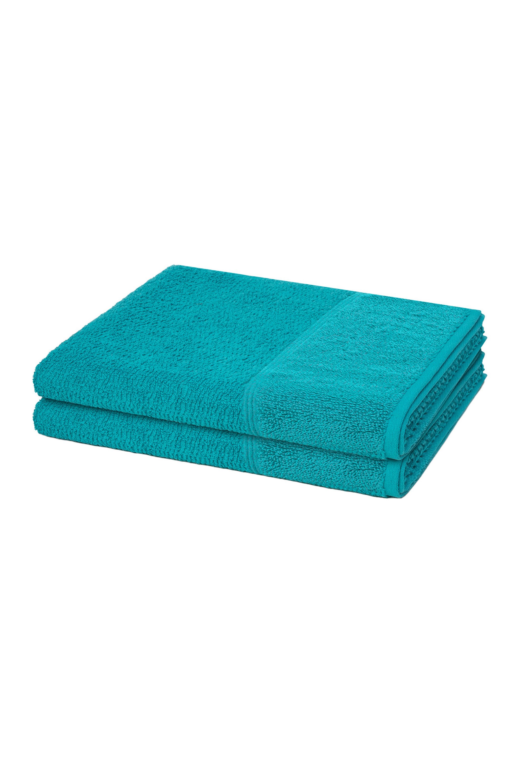 Möve for frottana Handtuch Set 2er Pack Pearl, Walkfrottee (Spar-Set, 2-St), 2 X Duschtuch im Set - Baumwolle