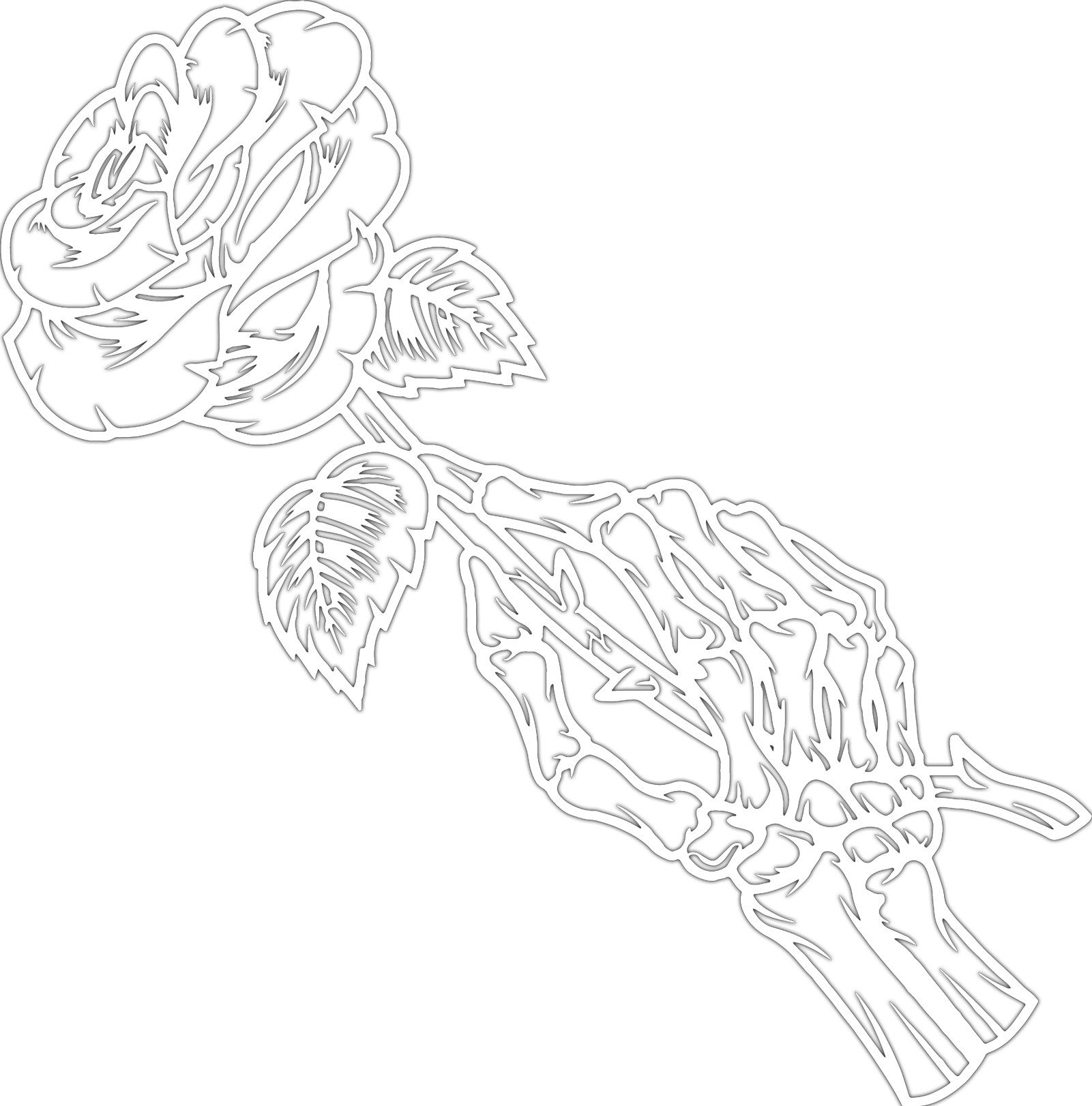 Wanddekoobjekt Künstlerische Wanddekoration,Hand mit Blumen romantische Wandbehang
