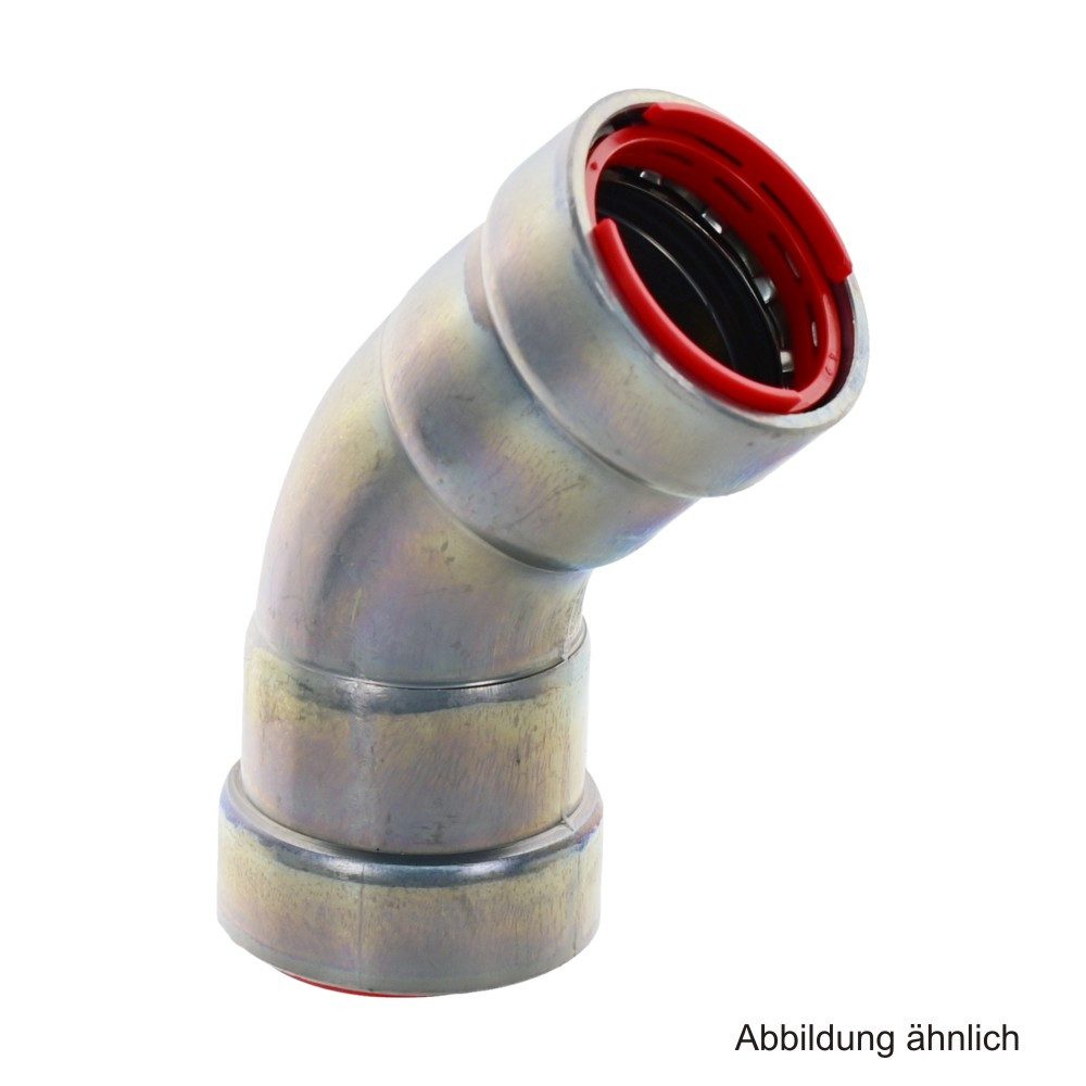 VSH Wasserrohr VSH PowerPress C9413 Bogen 45° I/I, 1"