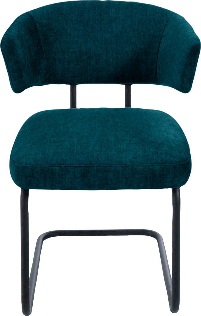 K+W Komfort & Wohnen Freischwinger Mikkado Tube (1 St), abgerundeter Rücken, Rundrohrgestell, Abstandshalter, Sitzkomfort