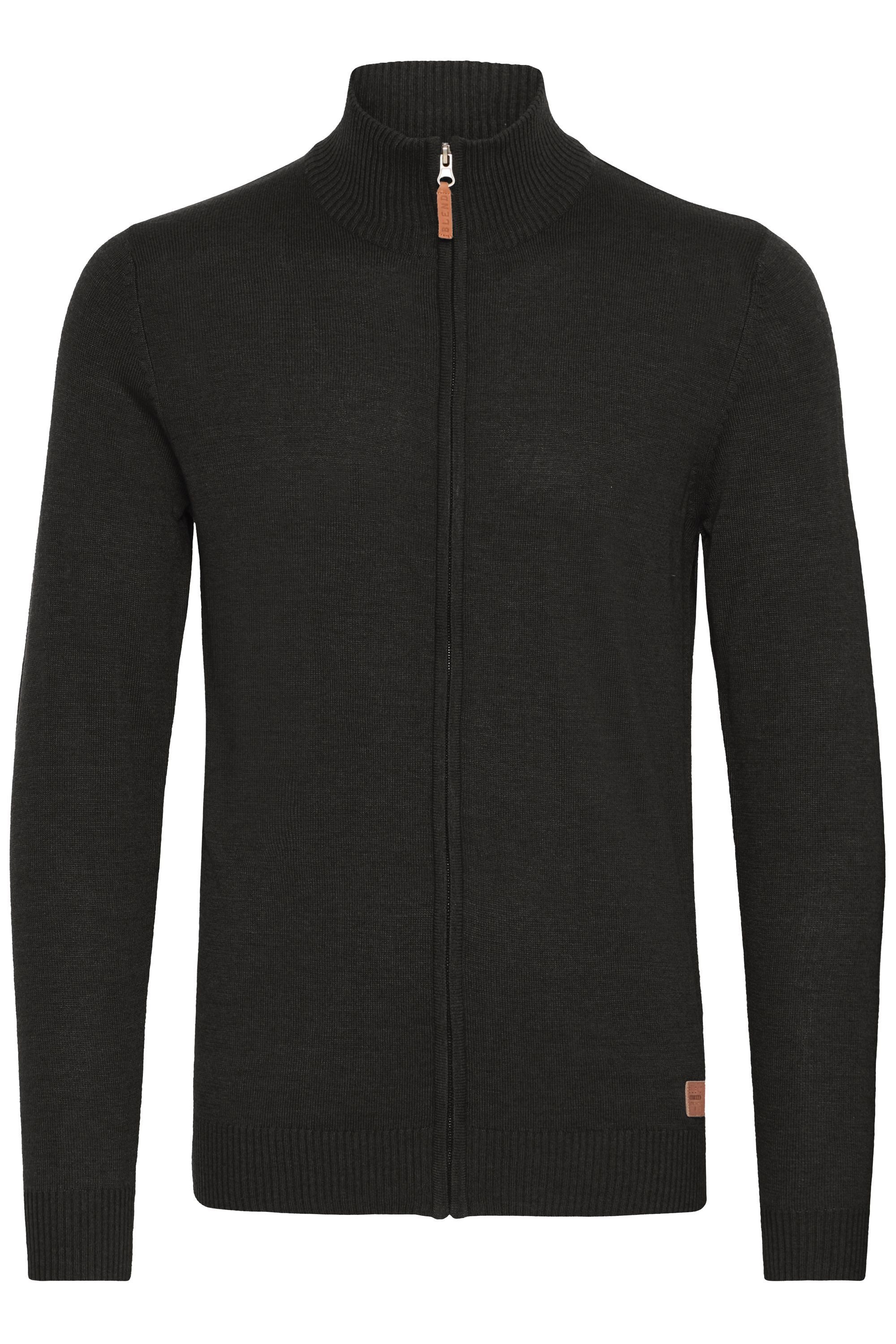 Blend Strickjacke BHNorman Bequeme Feinstrick-Jacke mit Stehkragen und elas günstig online kaufen