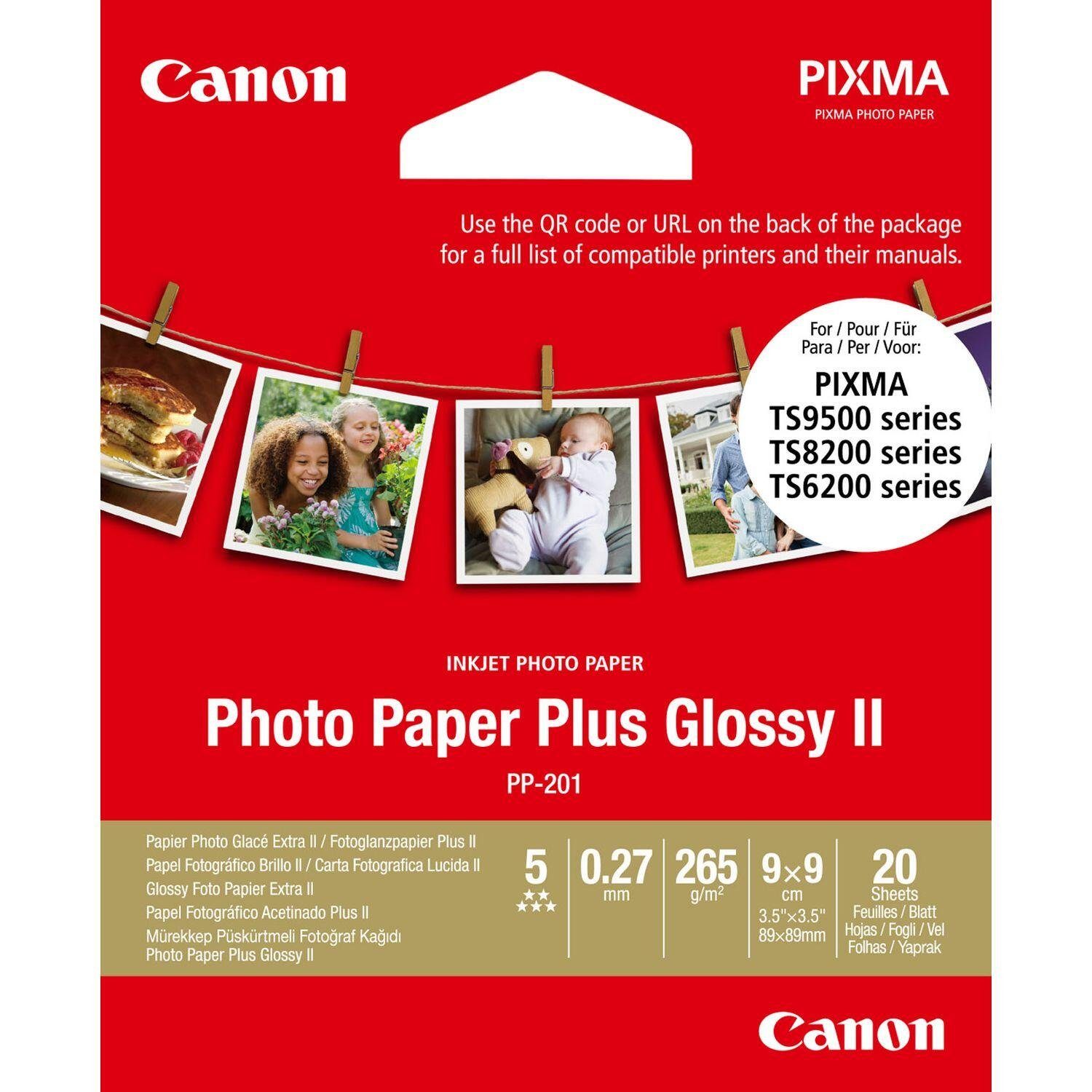 PP-201 Canon Canon Glossy Etikettenpapier II