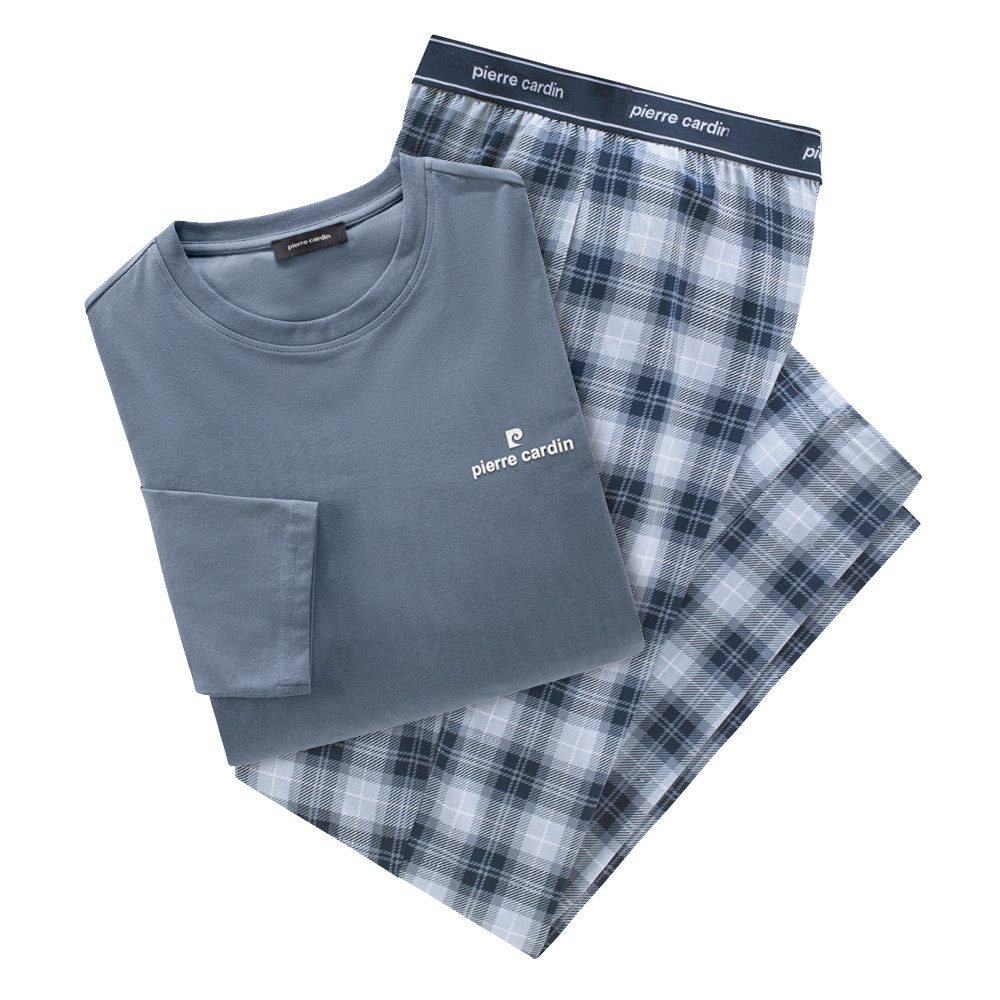 Pierre Cardin Pyjama (Set, 2 Stück) angenehm weiches Hautgefühl dank reiner günstig online kaufen
