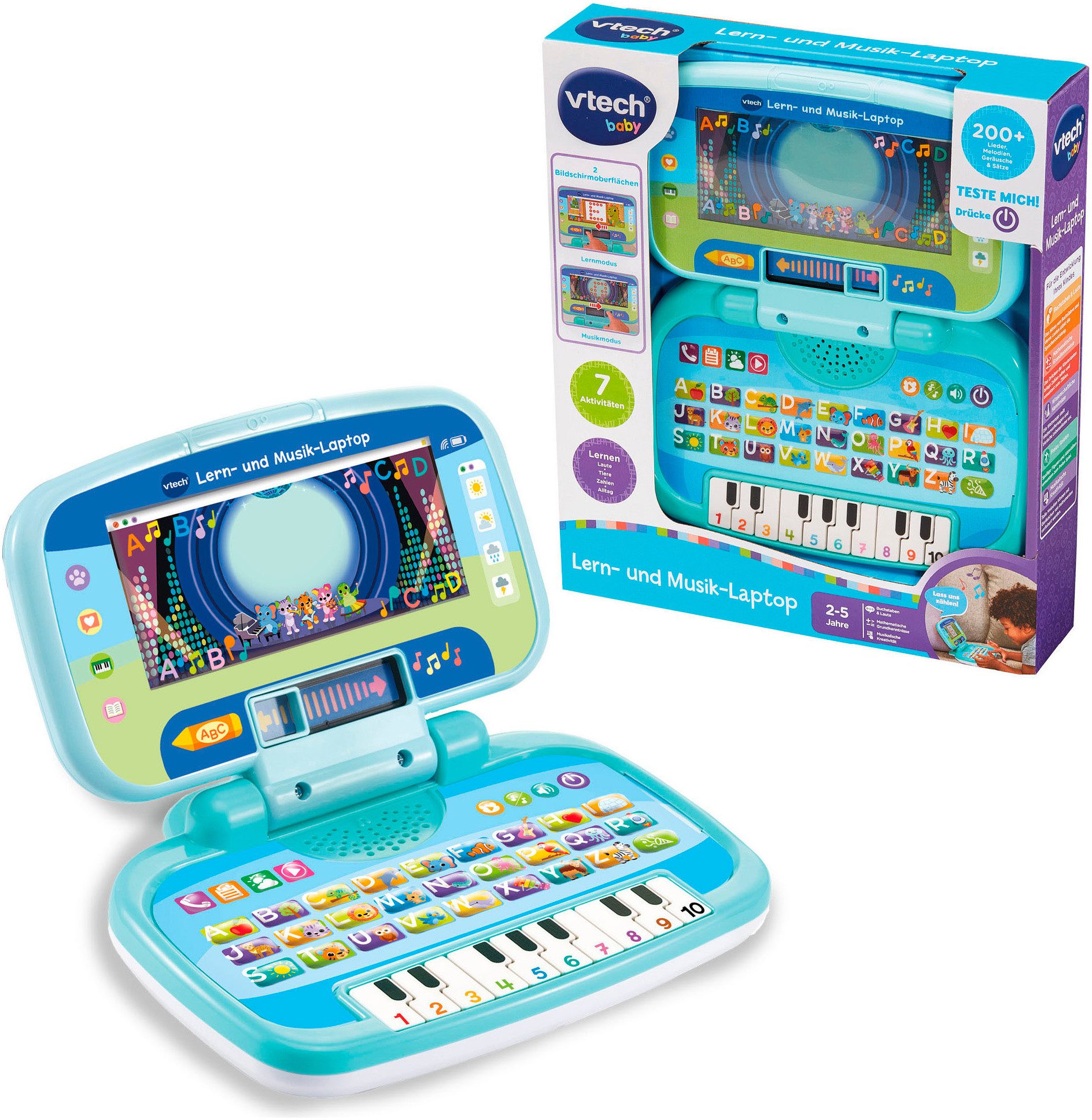 Vtech® Kindercomputer Lern- und Musik-Laptop