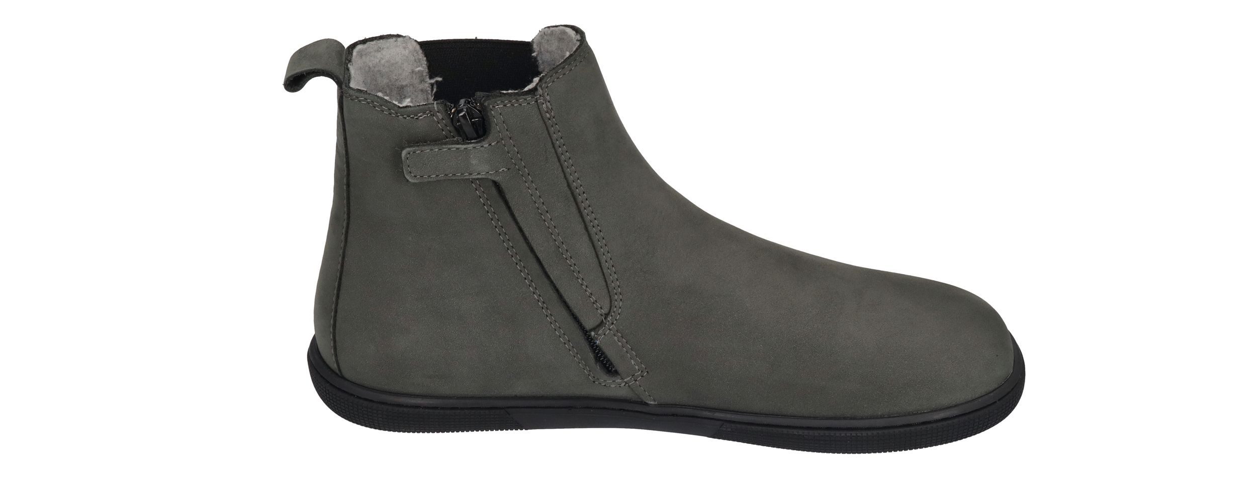KOEL FILAS MERINO Barfußschuh dark grey – Bild 4 von 5