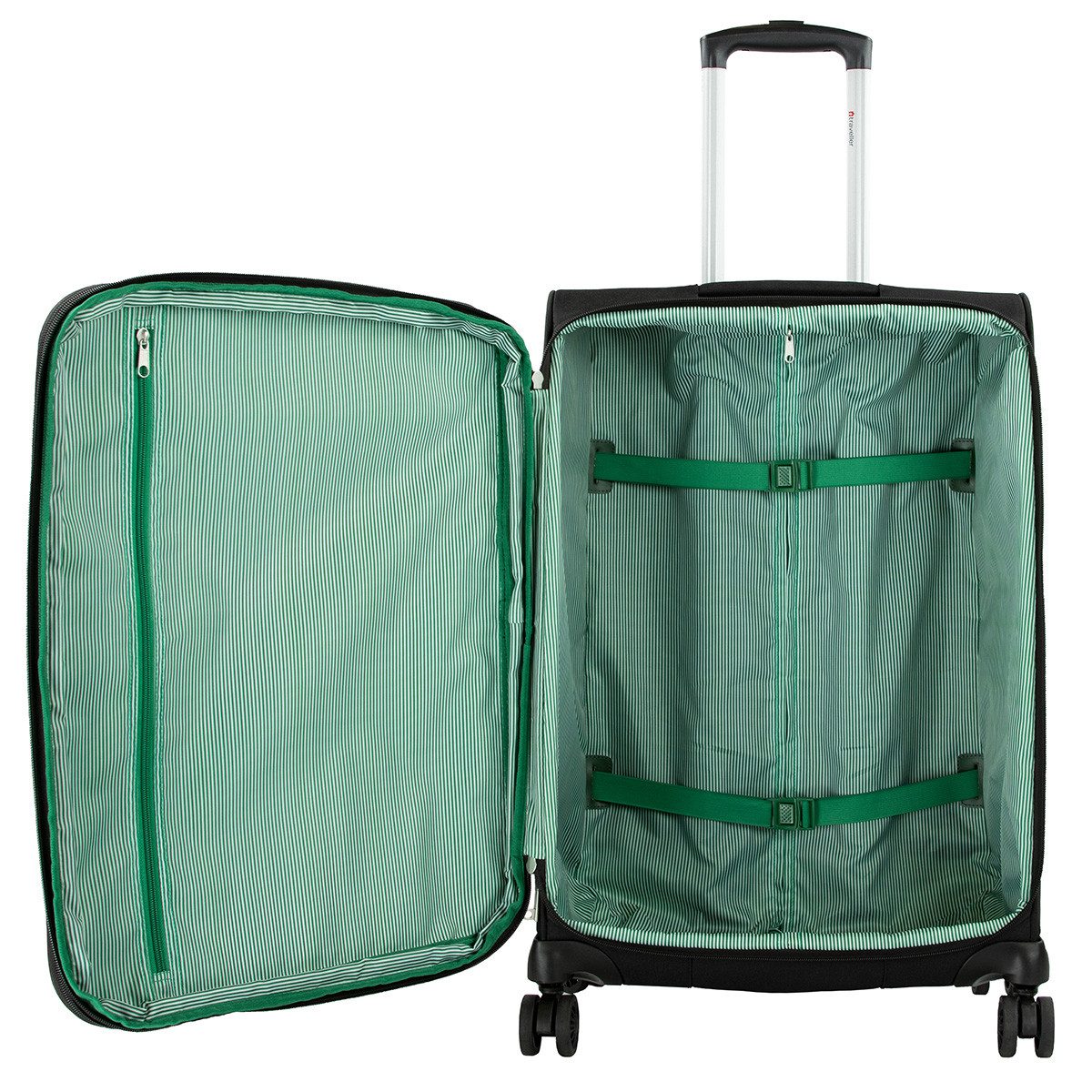 Traveller Koffer PROnature Weichgepäck Trolley 4-Rad günstig online kaufen