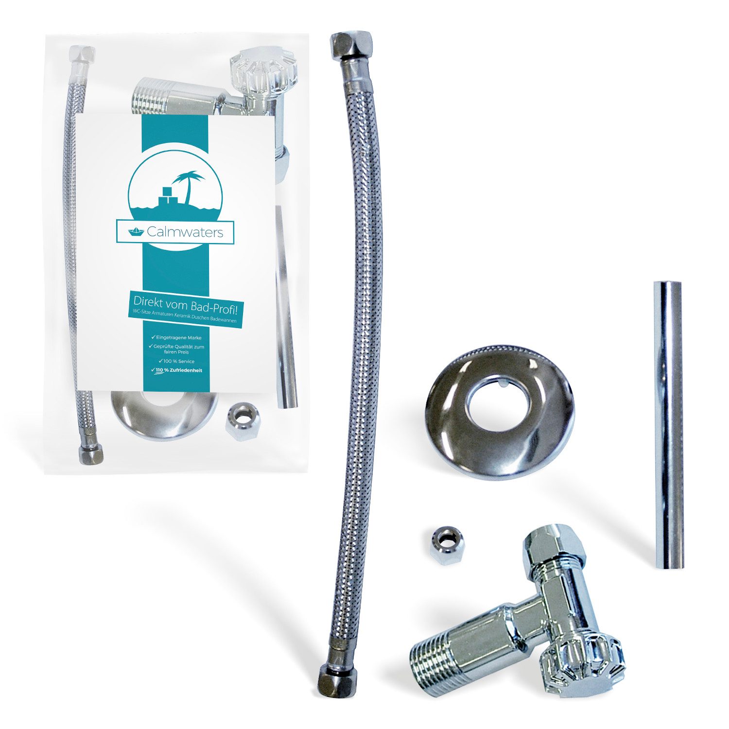 Calmwaters Spülkasten, Anschluss-Set Spülkasten, rückseitiger Anschluss, 30LC3185
