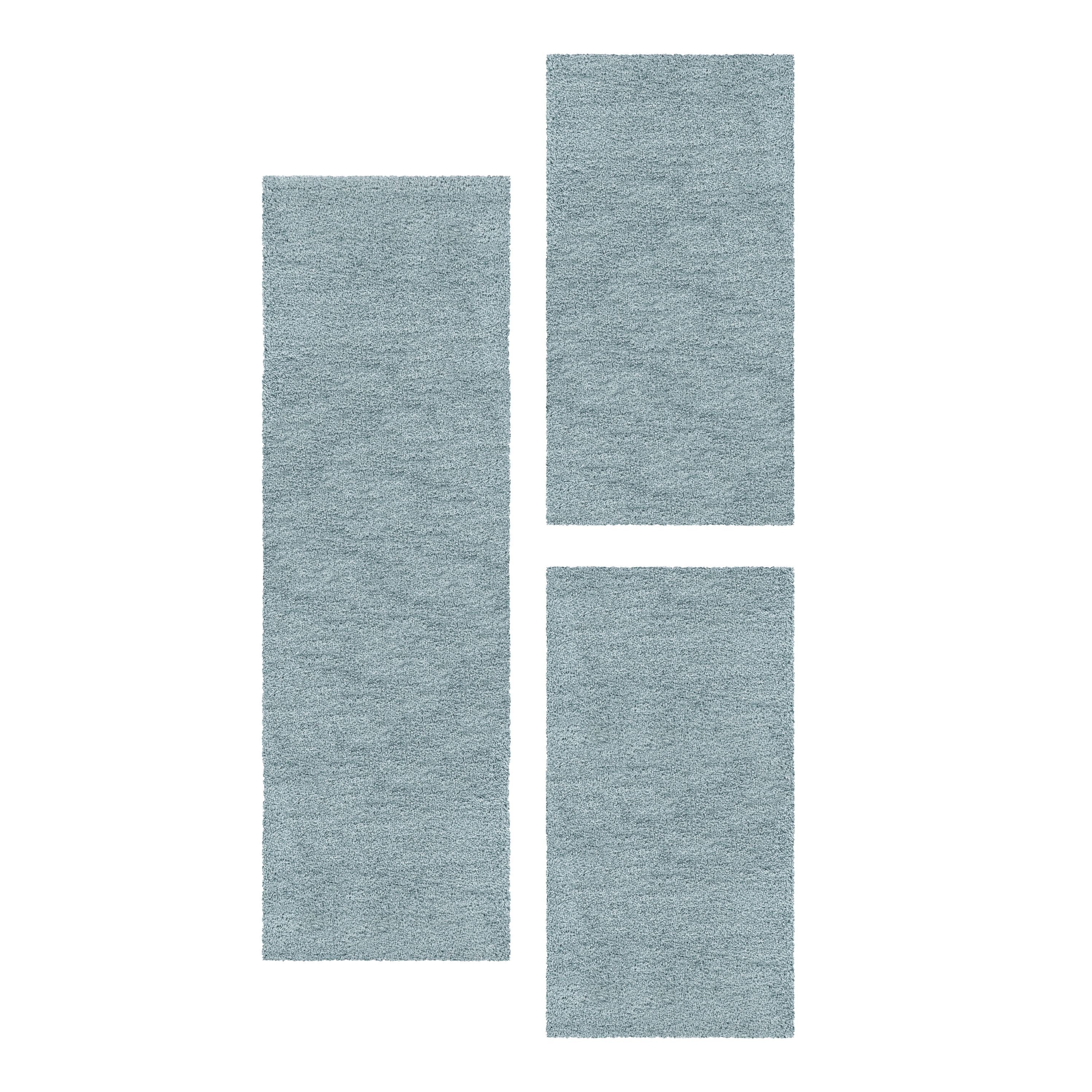 SIMPEX24 Hochflor-Bettumrandung Unicolor - Einfarbig, Höhe günstig online kaufen