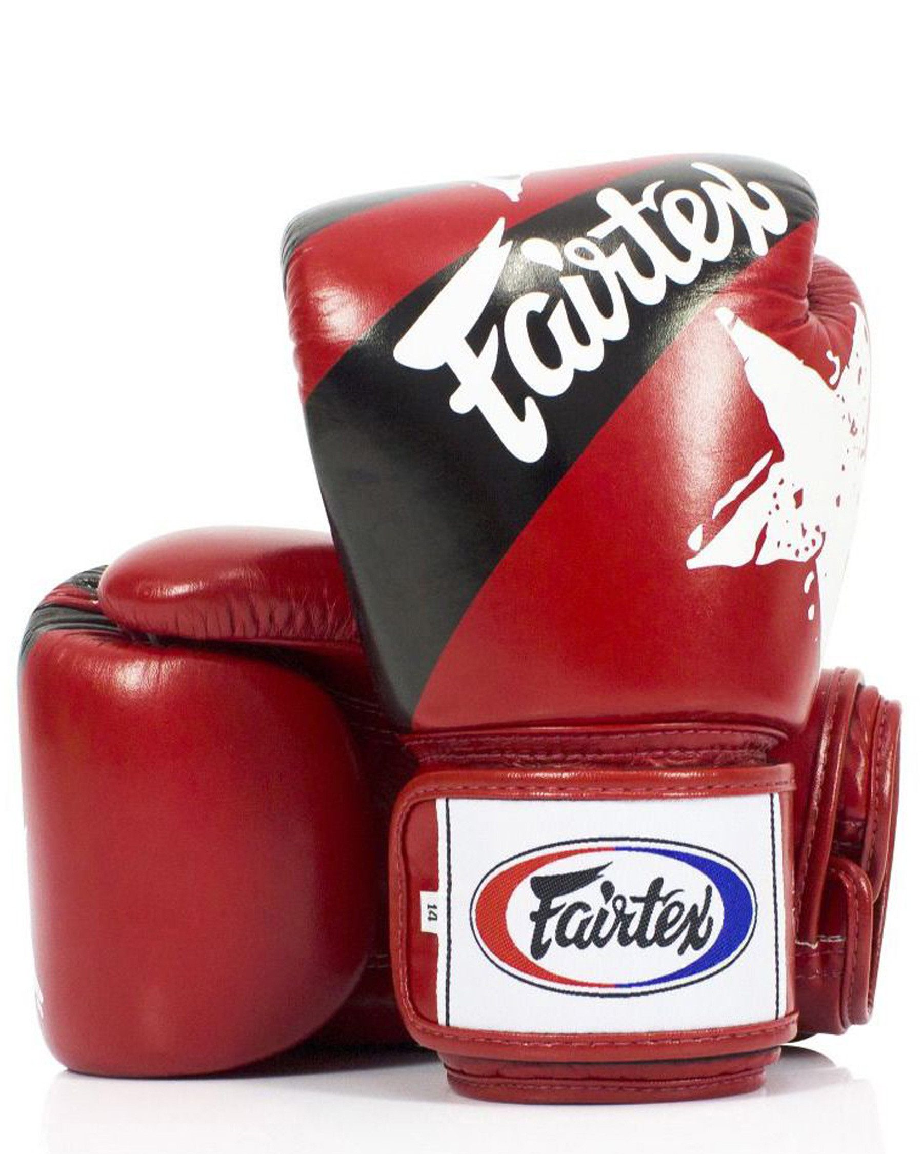 Fairtex Kickboxhandschuhe Fairtex BGV1-N Leder Boxhandschuhe günstig online kaufen