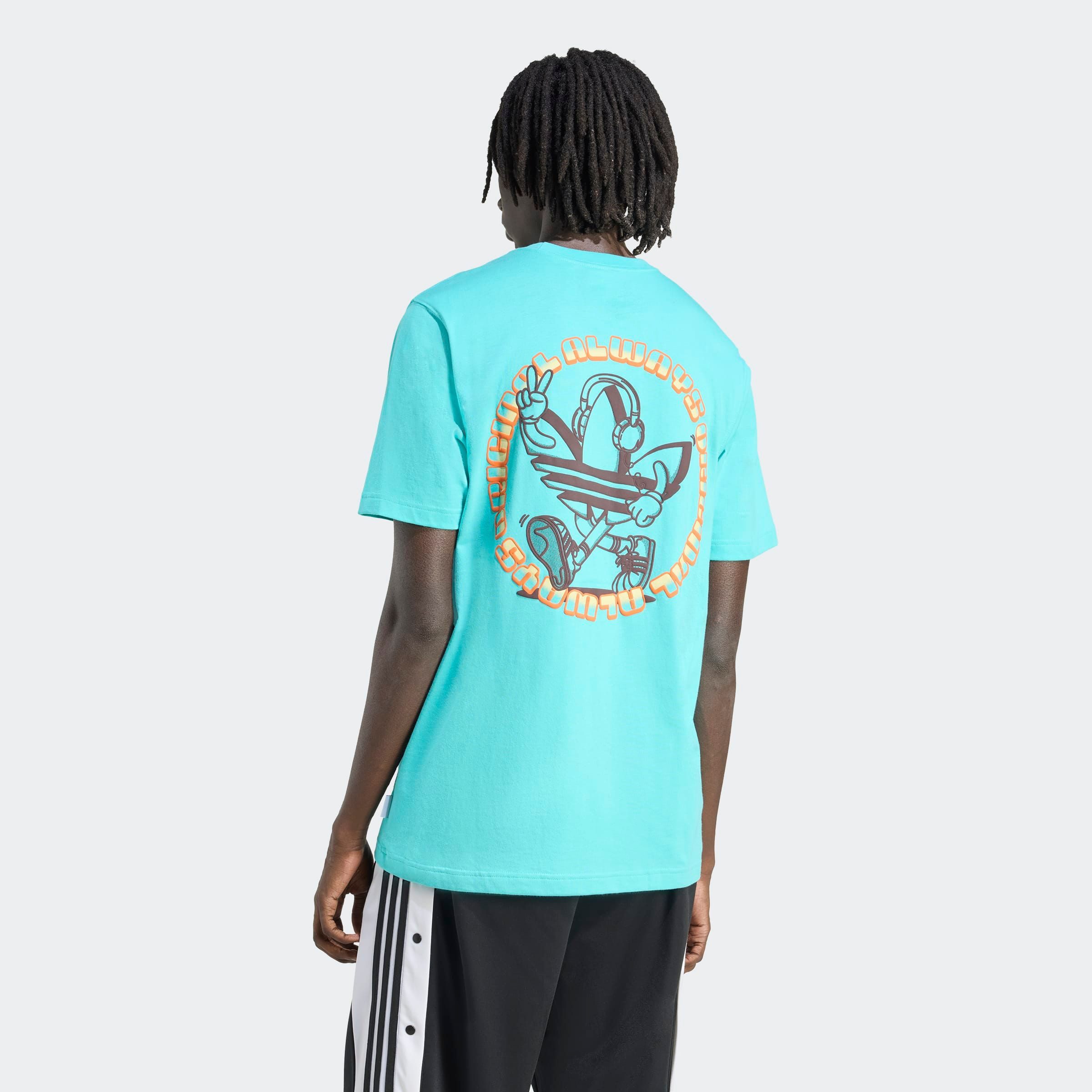 adidas Originals T-Shirt GRAPHIC TEE LO lockerer Schnitt, kurze Ärmel, mit günstig online kaufen