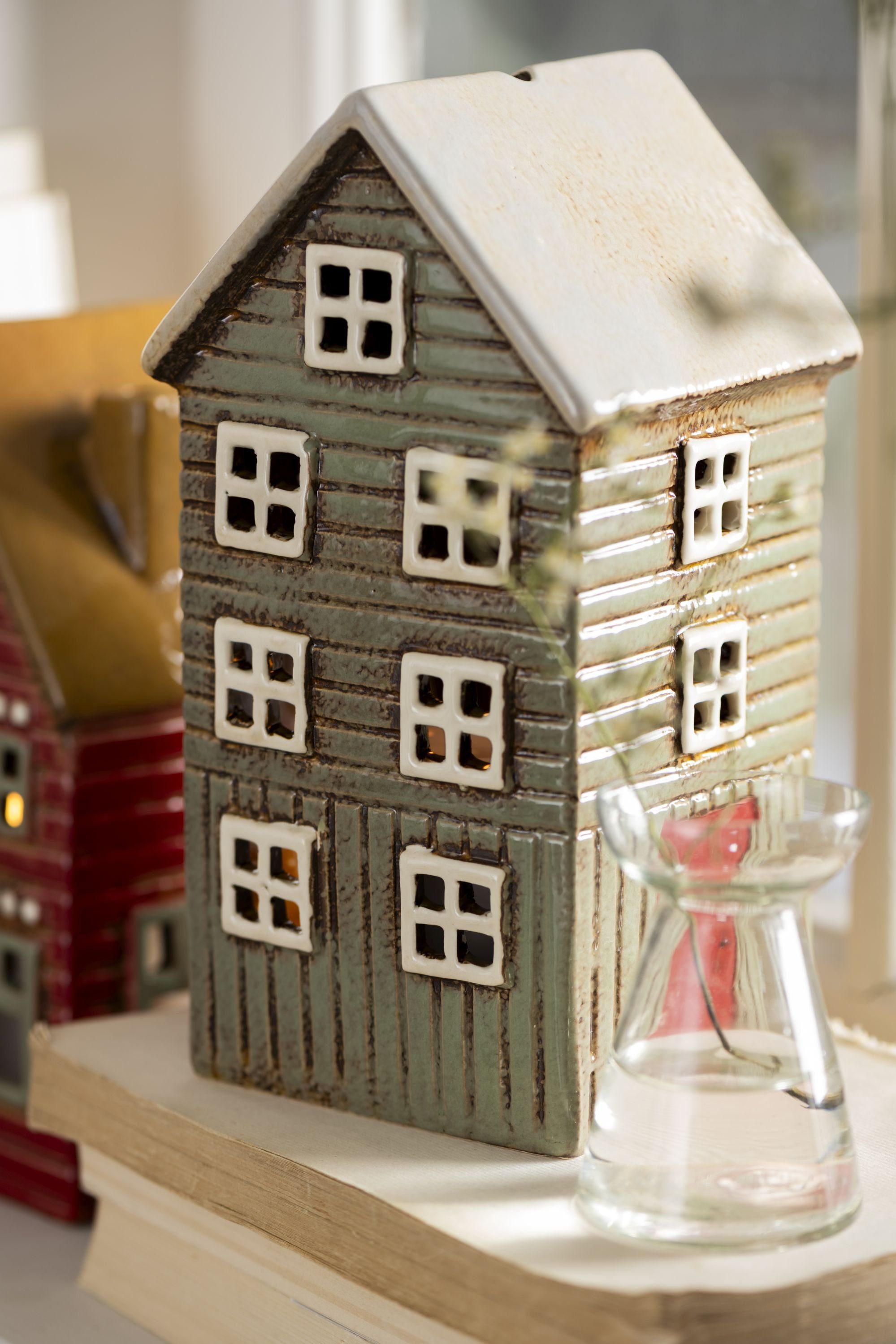 Ib Laursen Kerzenhalter Lichterhaus Teelichthalter Teelichthaus Windlicht H günstig online kaufen