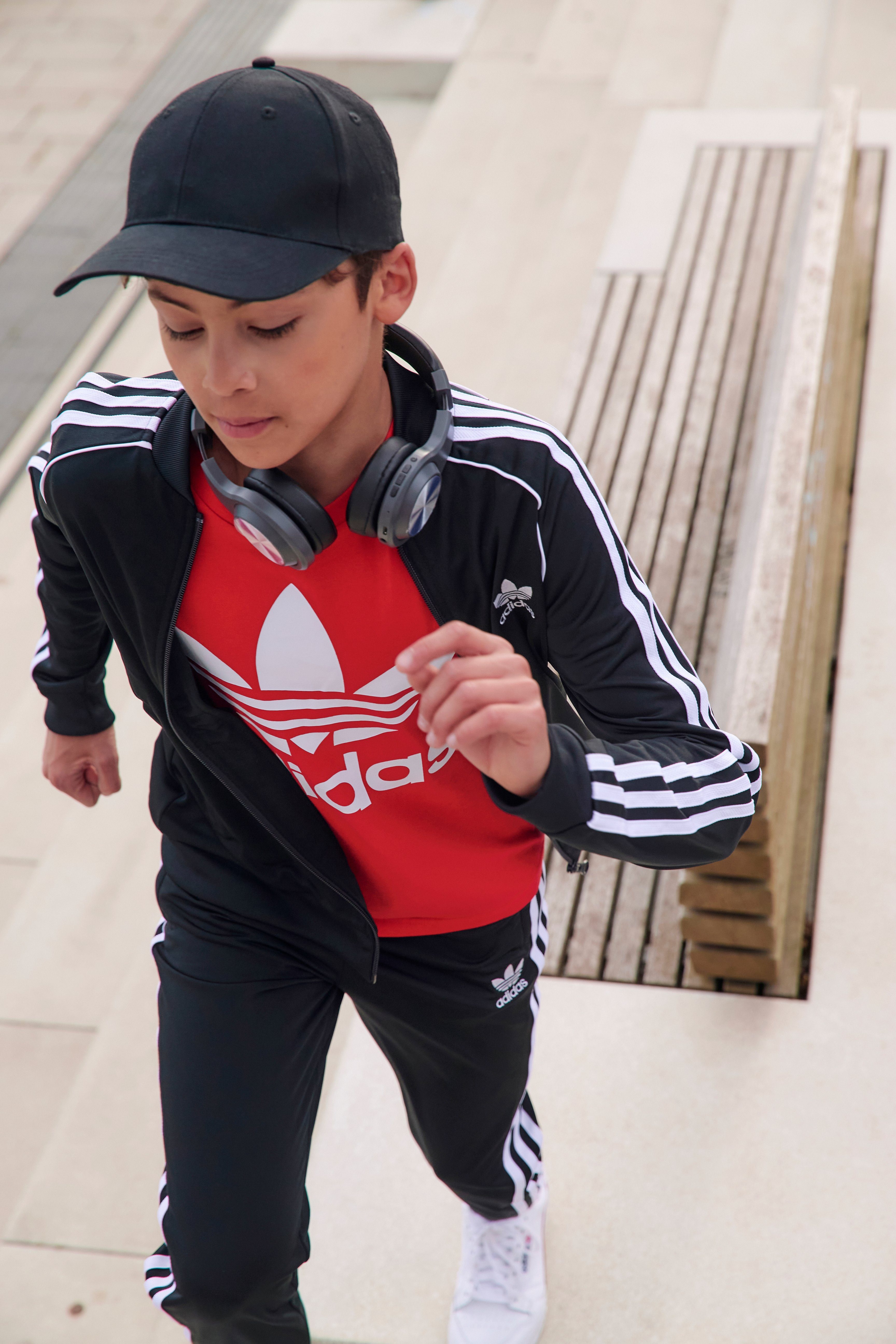 Black White Originals Trainingsjacke SST ORIGINALS ADICOLOR / adidas