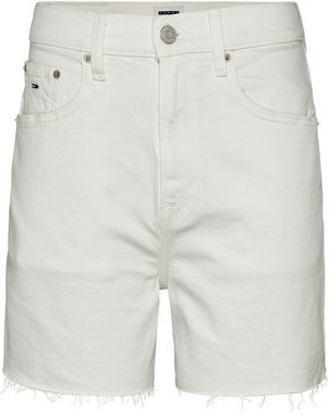 Tommy Jeans Shorts MOM UH SHORT BH6192 mit ausgefranstem Saum