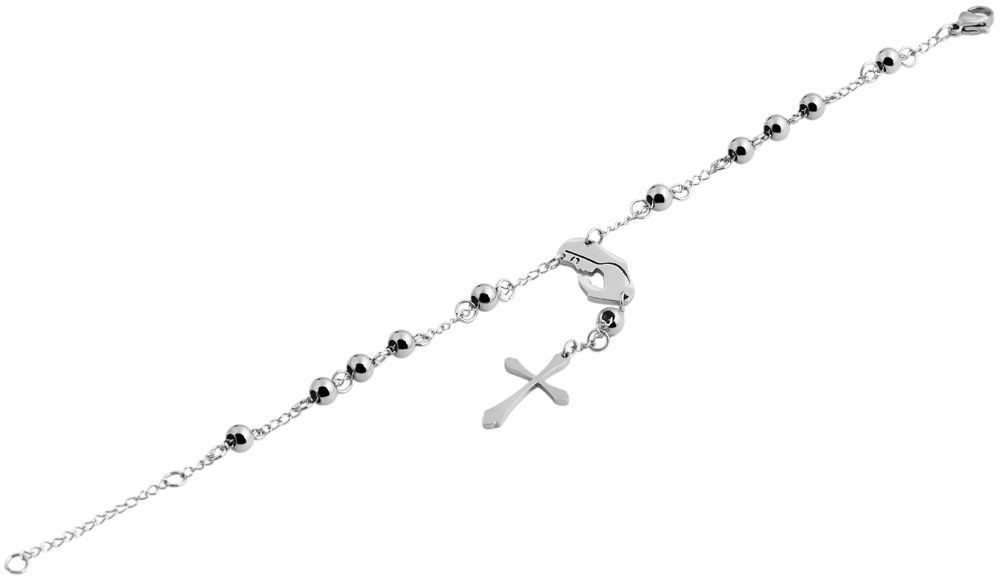 AKZENT Armband Rosianne Edelstahl silber wasserfest günstig online kaufen