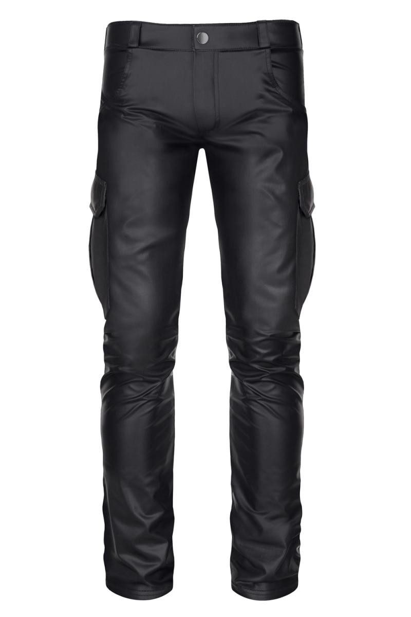 Regnes Fetish Planet Lederimitathose Herren-Hose in schwarz - M günstig online kaufen