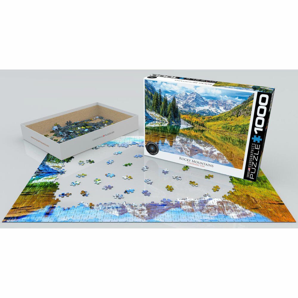 Puzzle National Puzzleteile Mountain Park, EUROGRAPHICS 1000 Rocky
