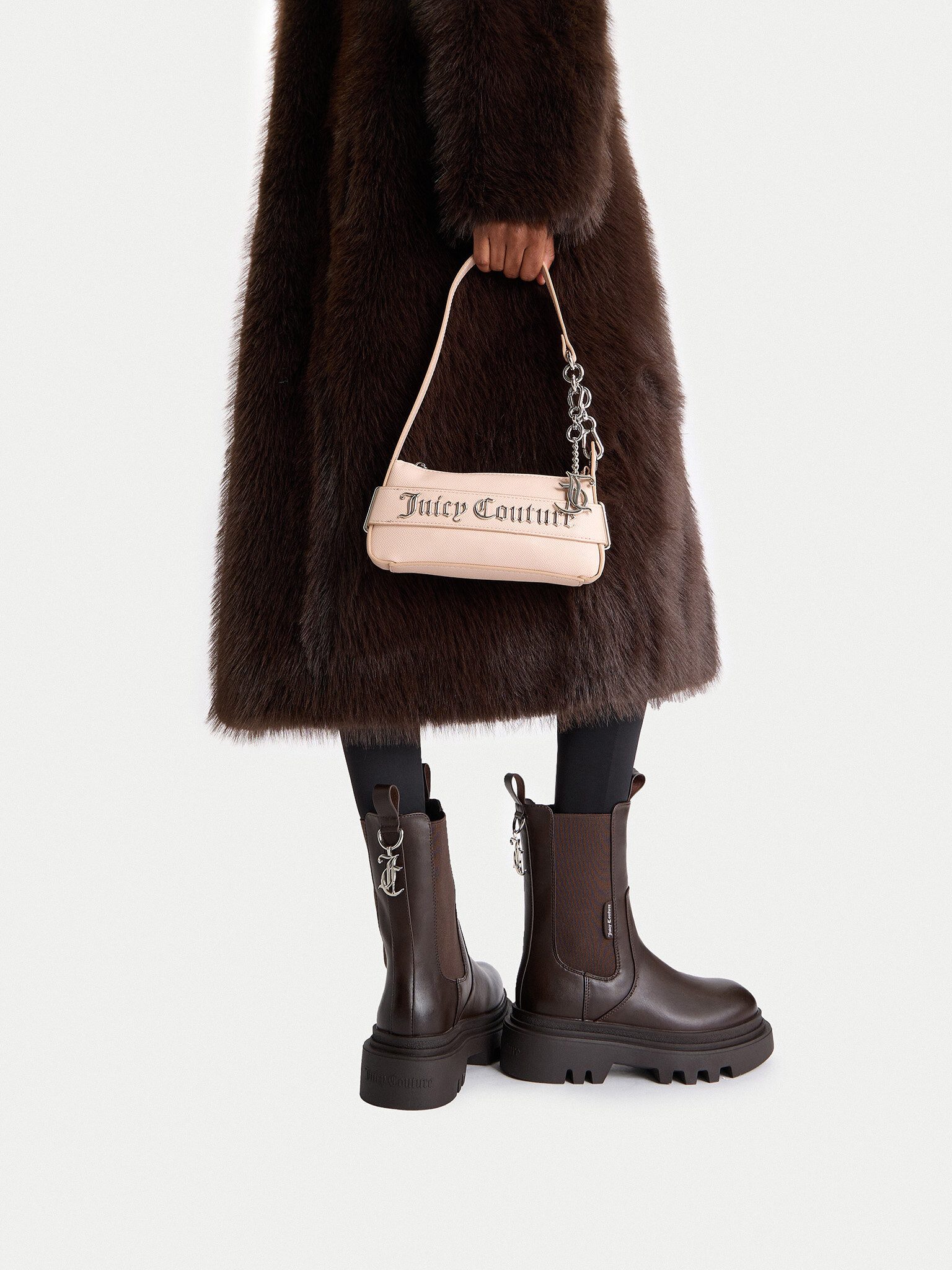 Juicy Couture Juicy Couture Damen Chelsea Boots Brown CEO HY63020S-3 Chelseaboots