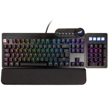 Mountain Everest Max MX Brown Gaming-Tastatur (ISO Deutsches Layout RGB-LED-Beleuchtung schwarz)