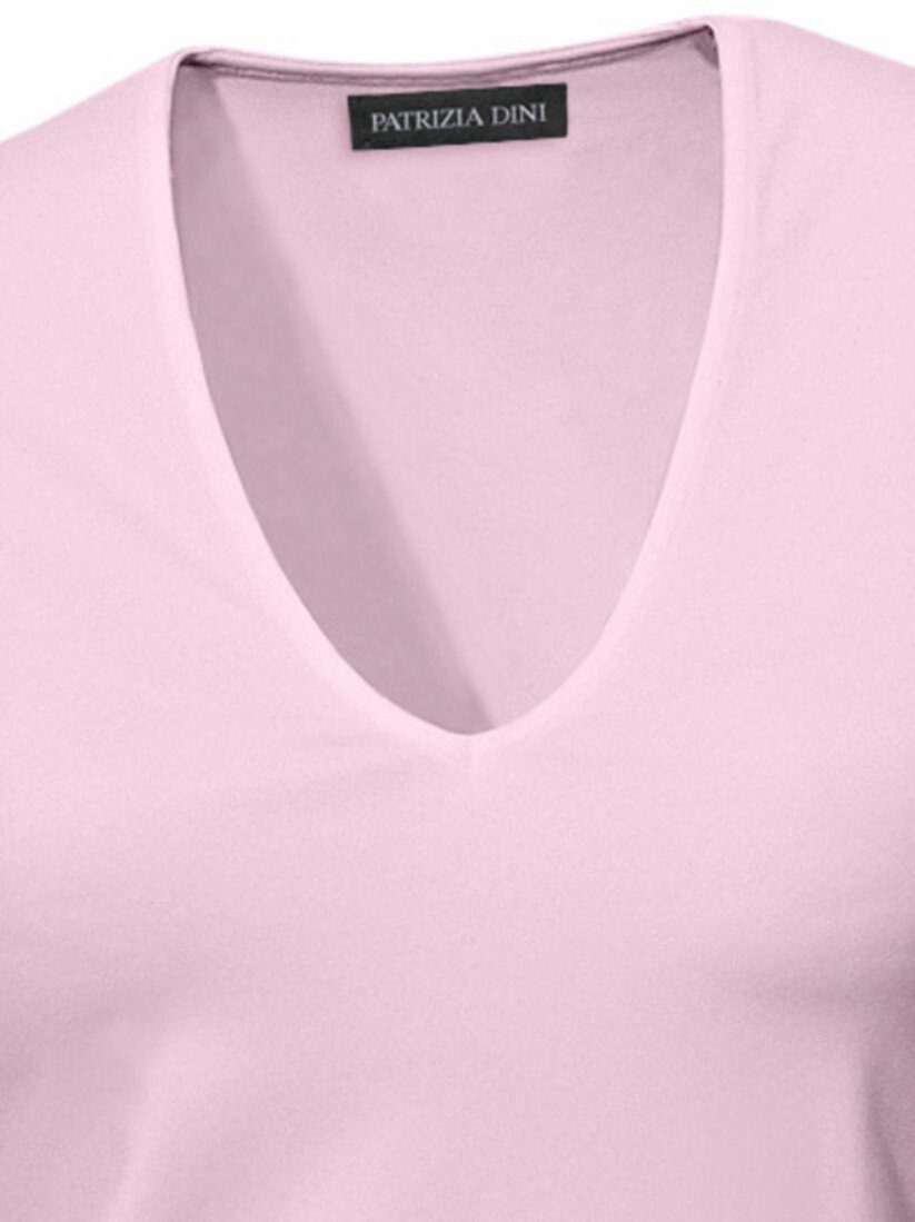 heine T-Shirt V-Shirt Kurzarm