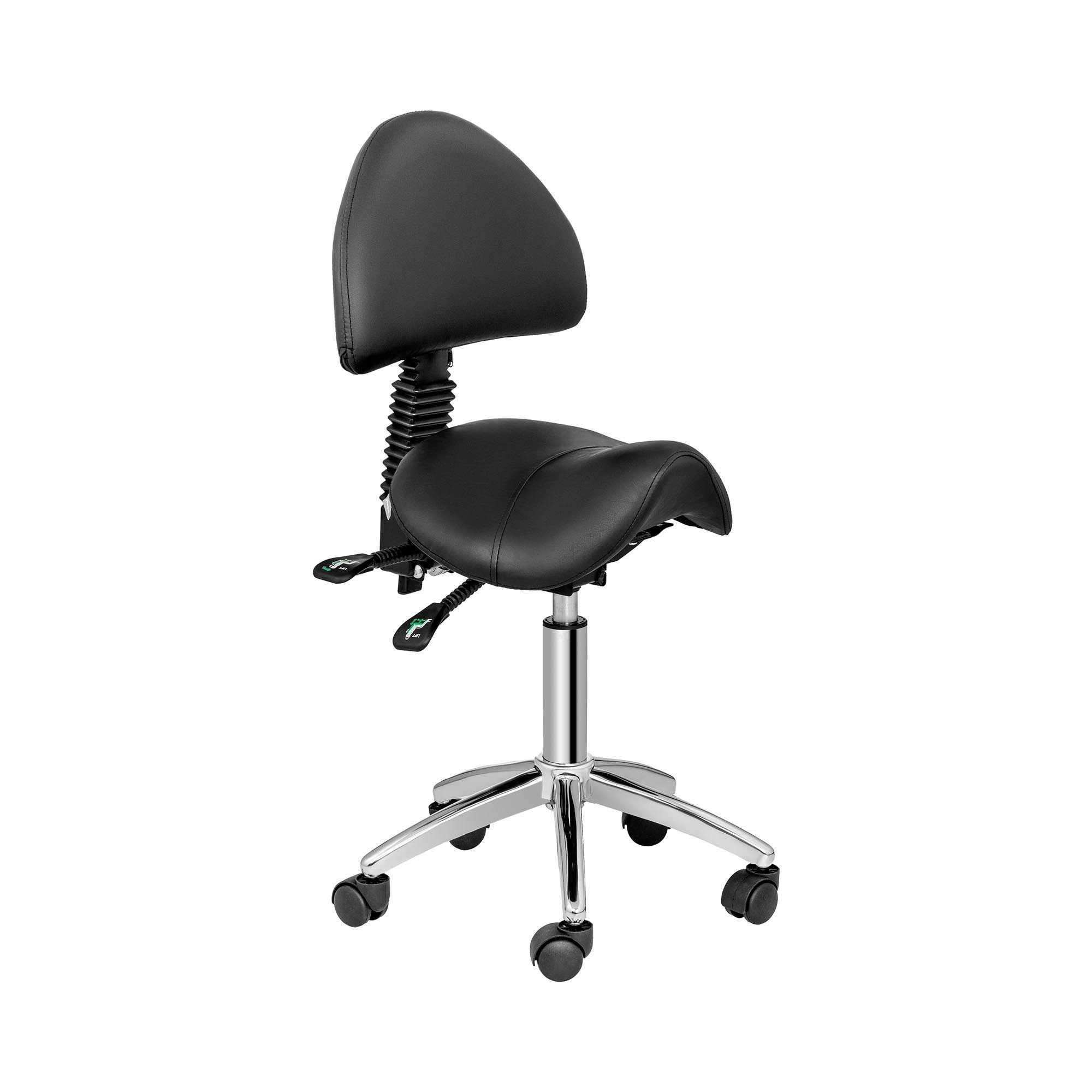Physa Drehstuhl Sattelstuhl Arbeitsstuhl Rollhocker Mit günstig online kaufen