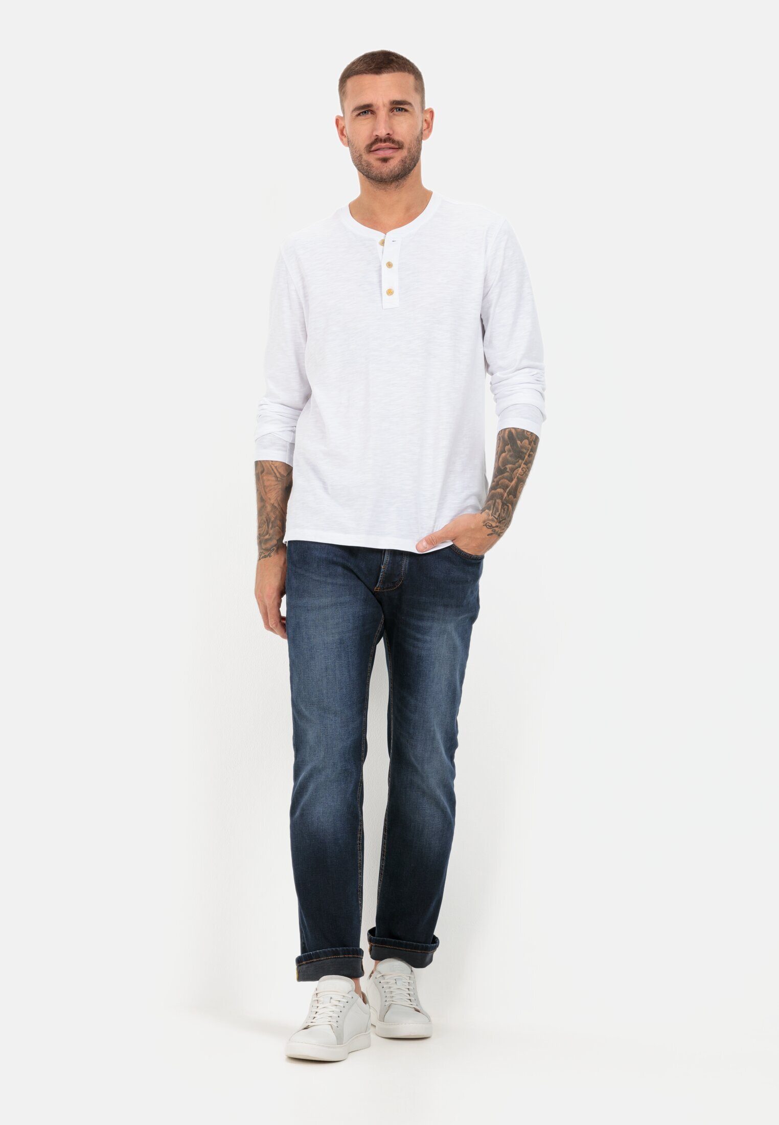 camel active Relax-fit-Jeans 5-Pocket Jeans Relaxed Fit