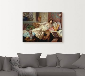 Artland Leinwandbild Die Königin des Harems., Frau (1 St), auf Keilrahmen gespannt