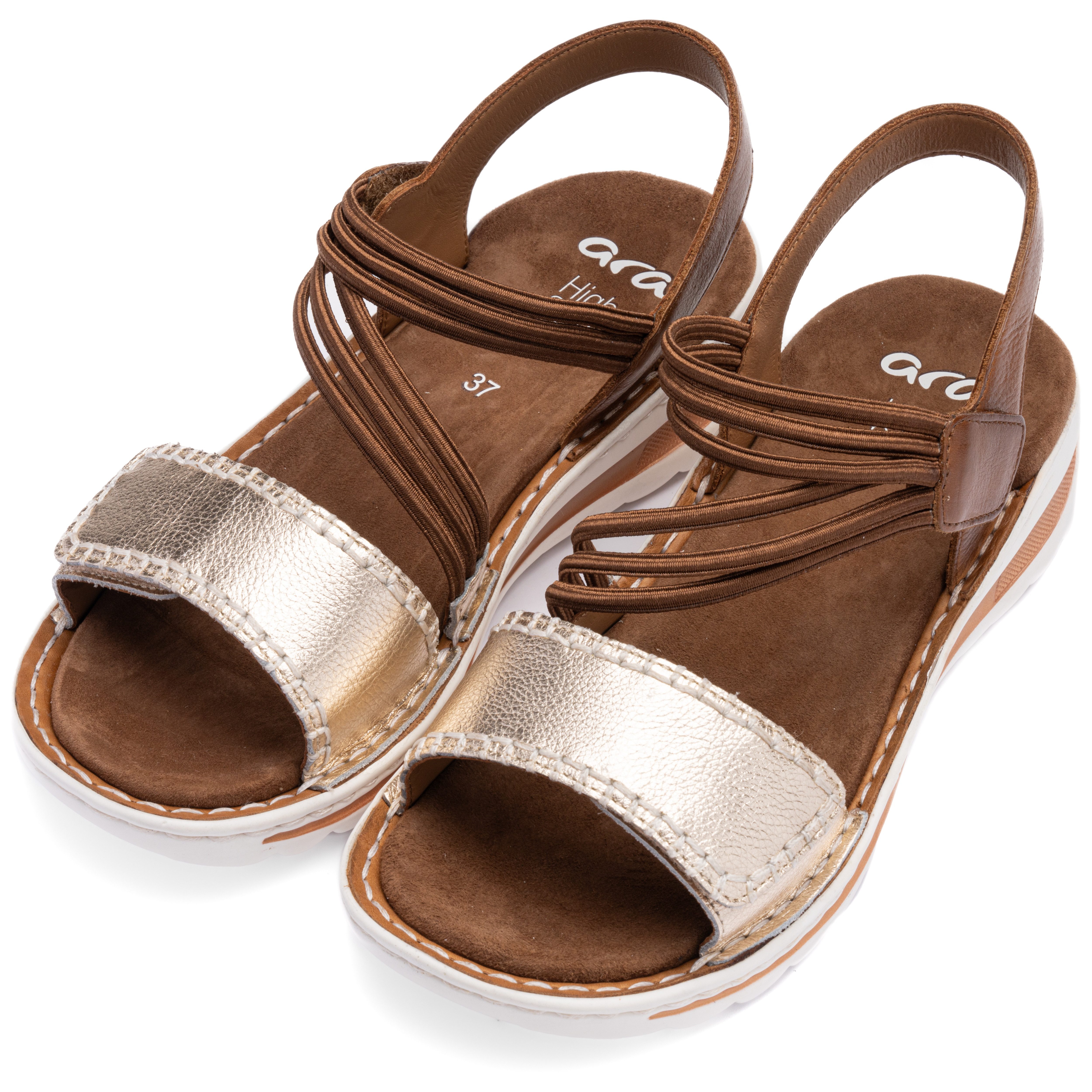 Ara TAMPA Keilsandalette Riemchensandale, Sommerschuh in bequemer Weite G (weit)