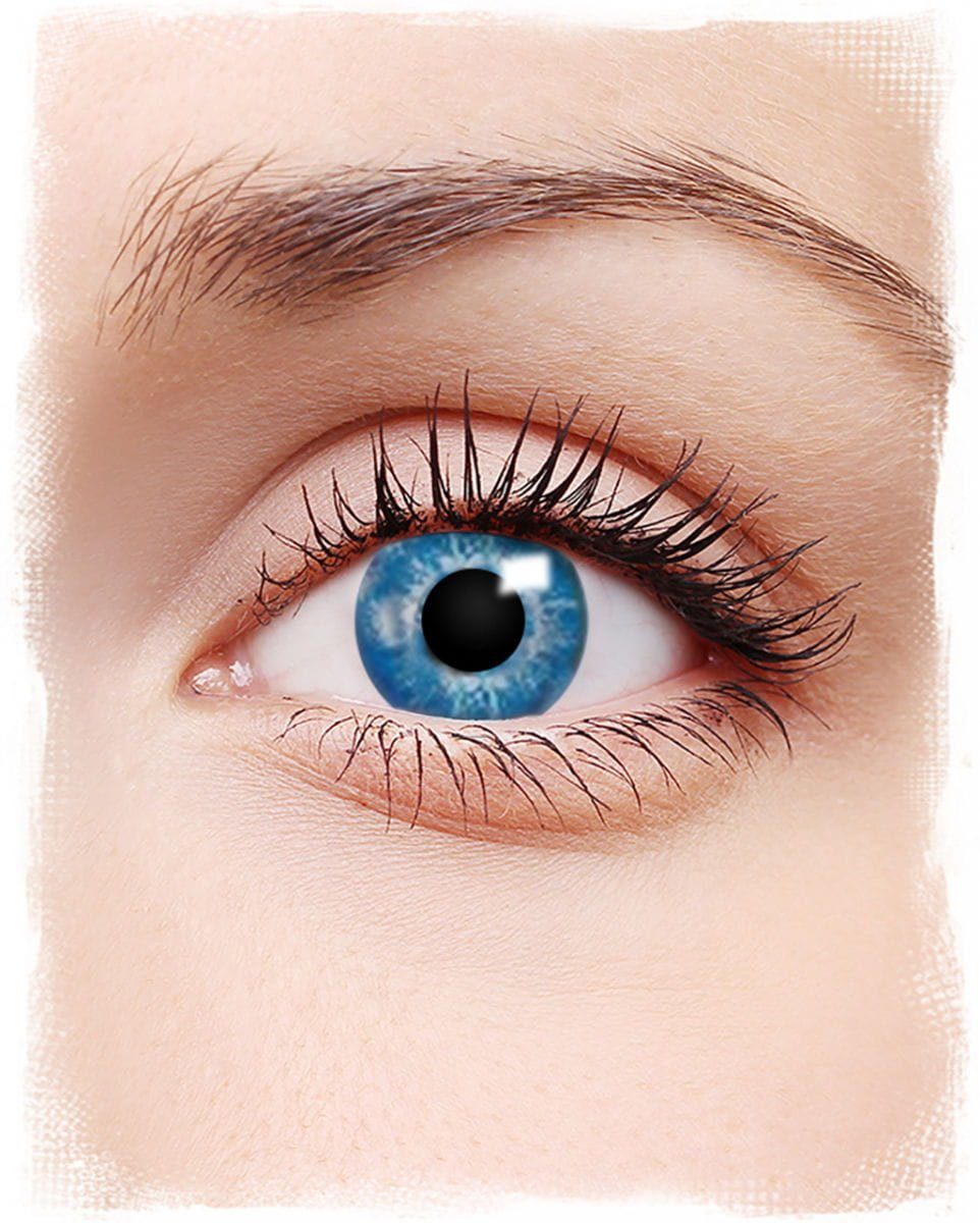 Farblinsen Ocean Blue Motiv-Kontaklinsen