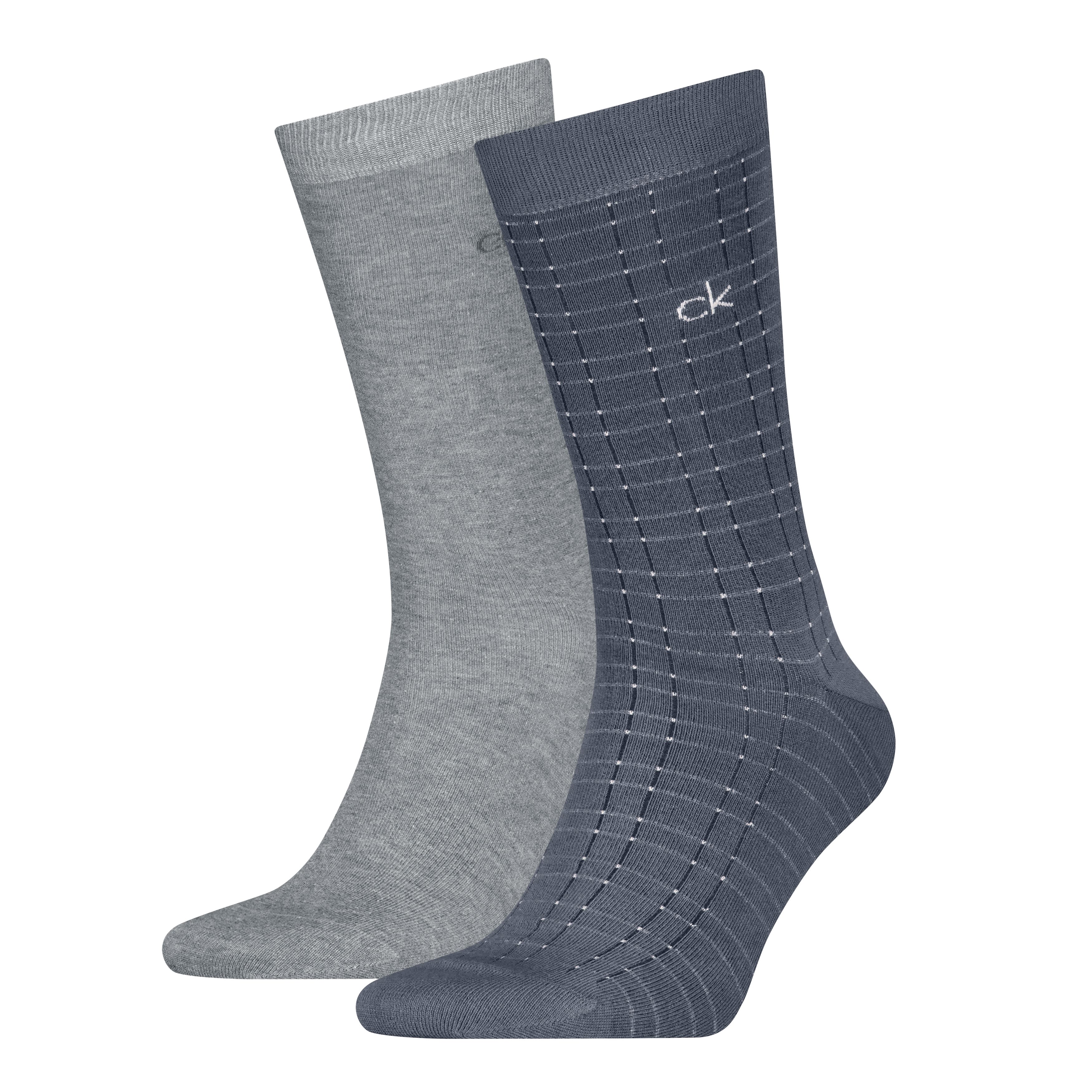 Calvin Klein Socken CK MEN SOCK 2P GRID (2er Pack)
