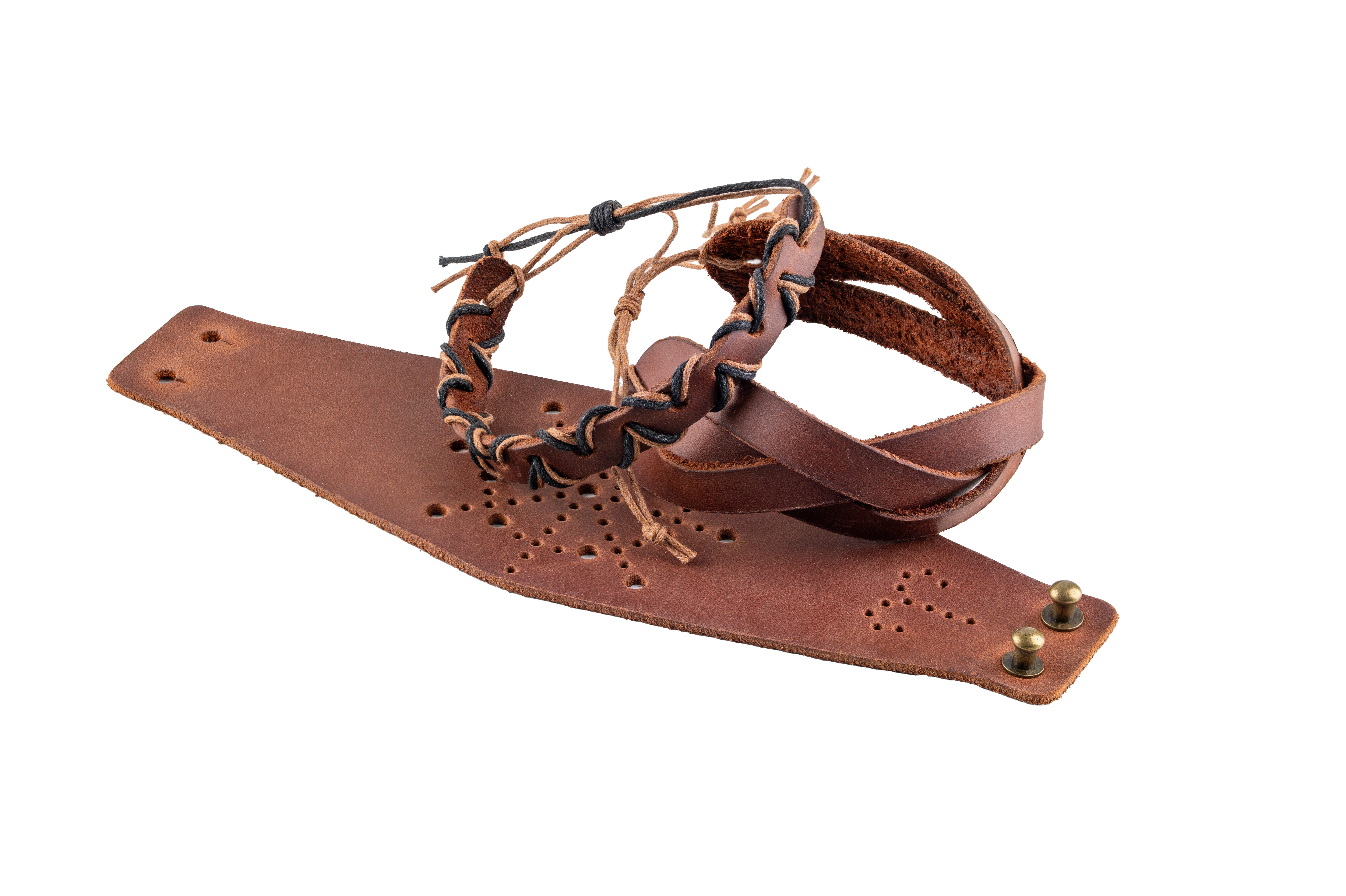 Beaver Craft Bastel-Armband Lederhandwerksset Armband DIY Set mit Werkzeug Komplettset, Kreatives Geschenk – Lederarmband selbst gestalten