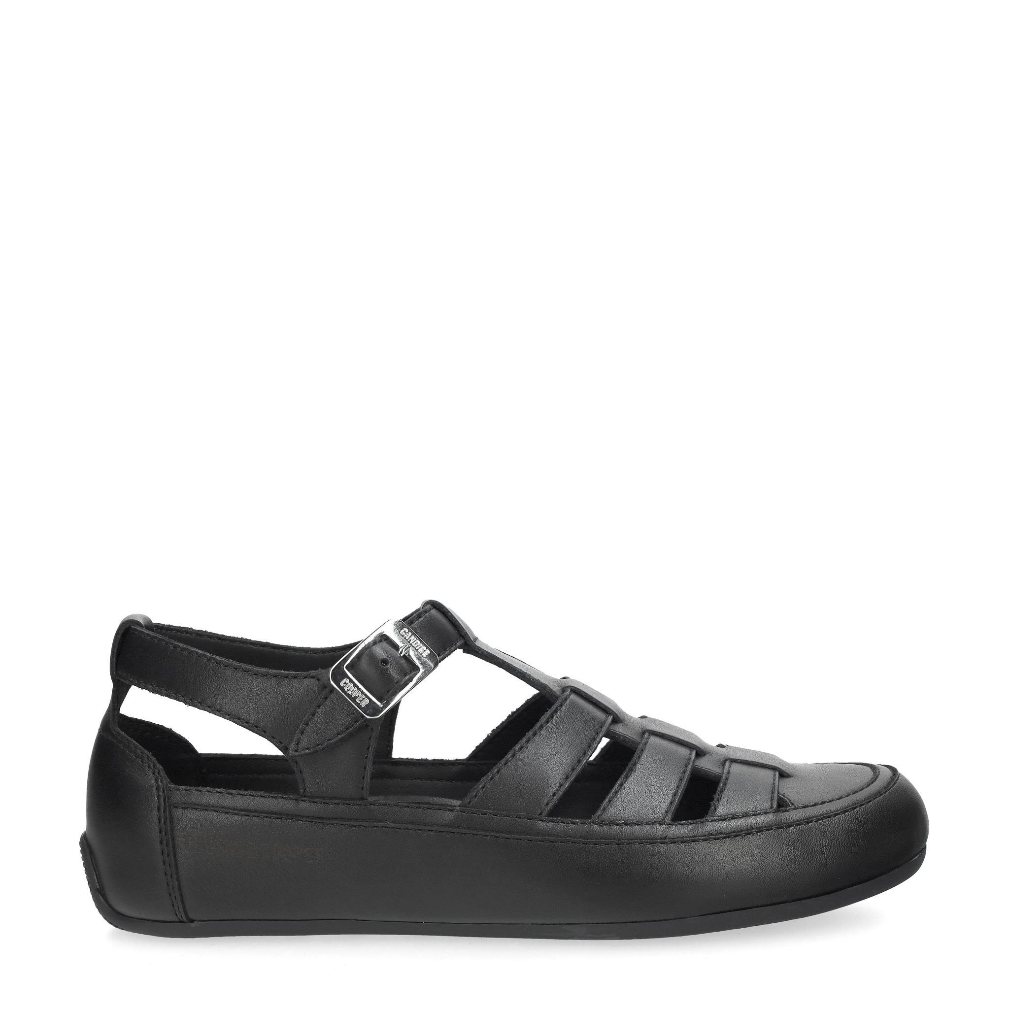 Candice Cooper Candice Cooper 2016595.04.0A01 ROCK T-BAR, Sandaletten, Schwarz, Damen Sandalette
