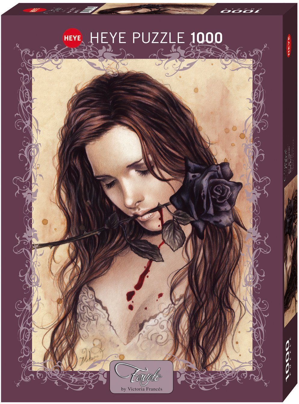 Puzzle Dark Rose