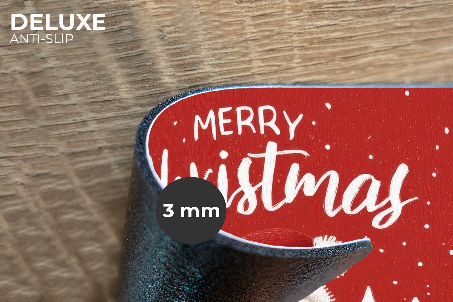 MuchoWow Platzset Weihnachtsgruß - Schnee - günstig online kaufen