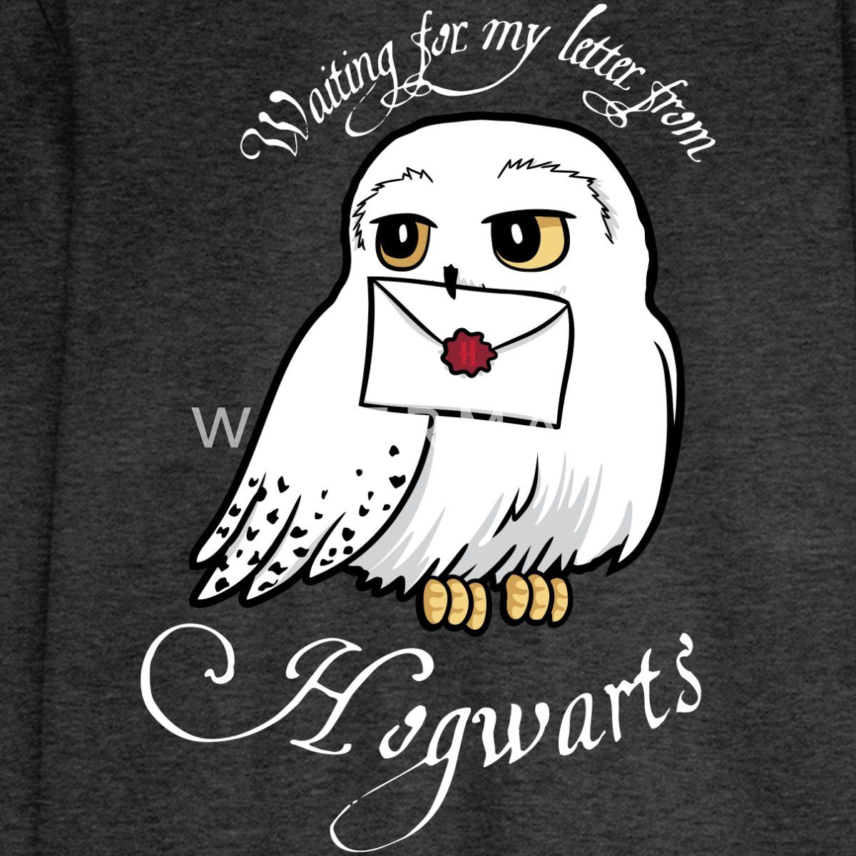 Spreadshirt T-Shirt Harry Potter Hedwig Brief Teenager Premium Langarmshirt (1-tlg)