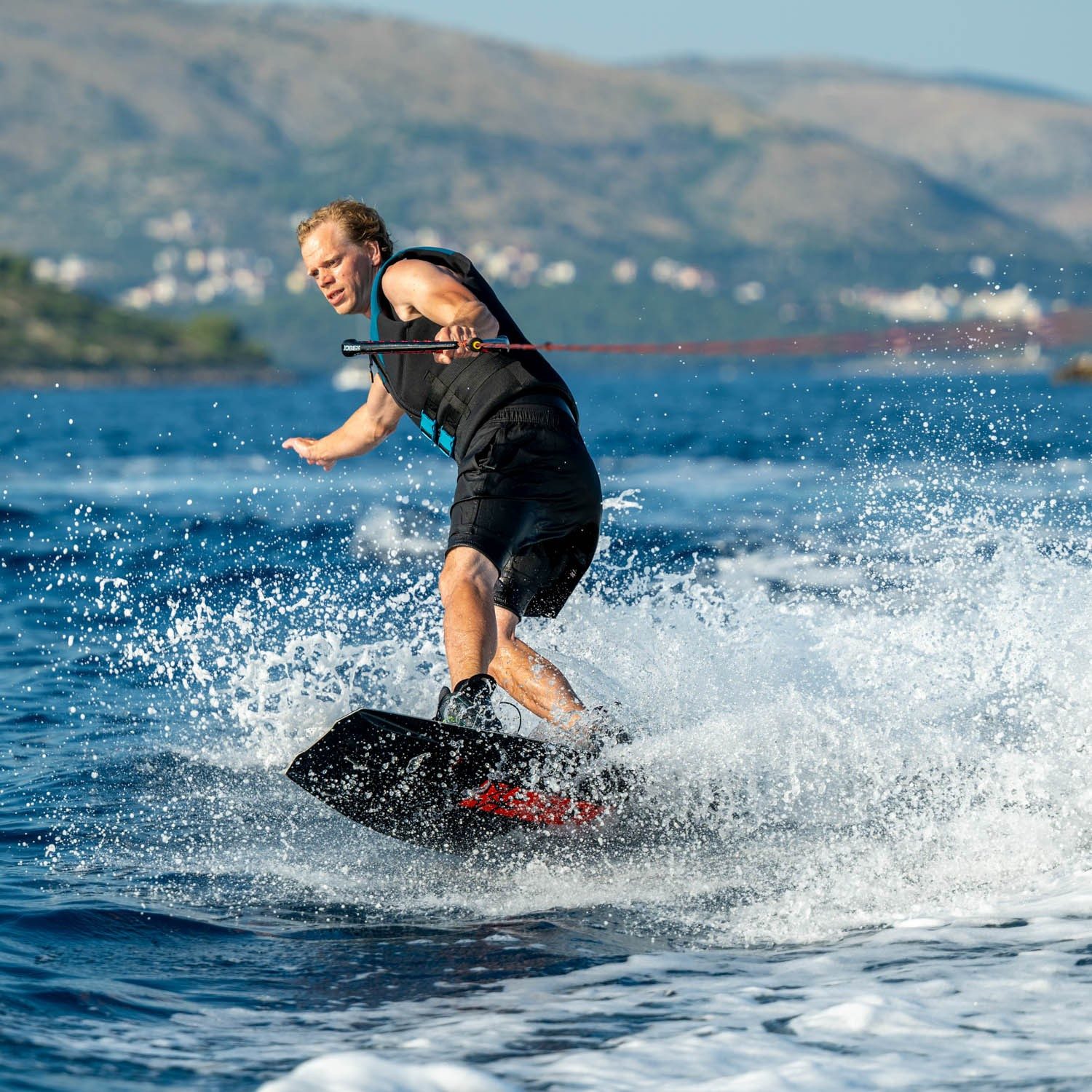 Jobe SUP-Board JOBE LOGO 138 Wakeboard Package mit Wakeboard Bindung und Hantel