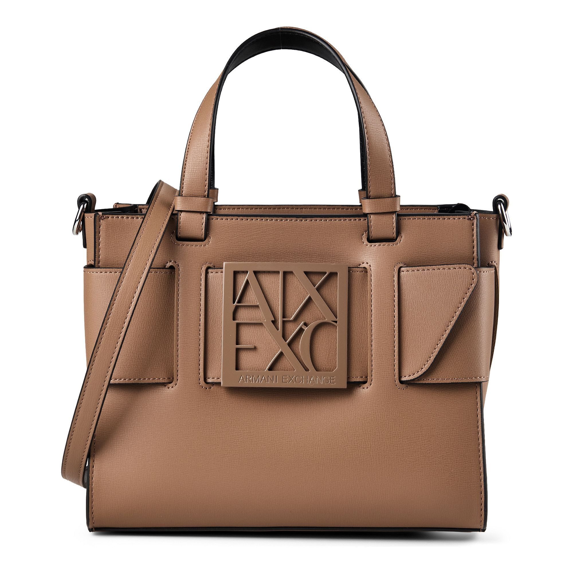 ARMANI EXCHANGE Henkeltasche, Polyurethan