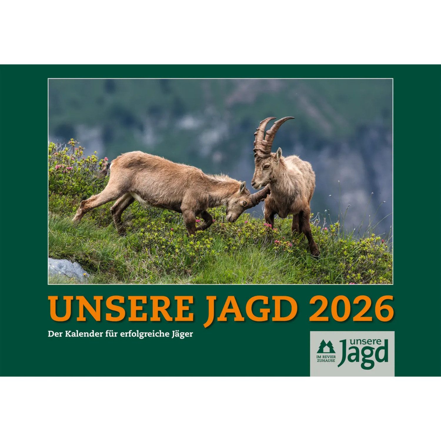 CADMOS Wandkalender Wandkalender Unsere Jagd 2026