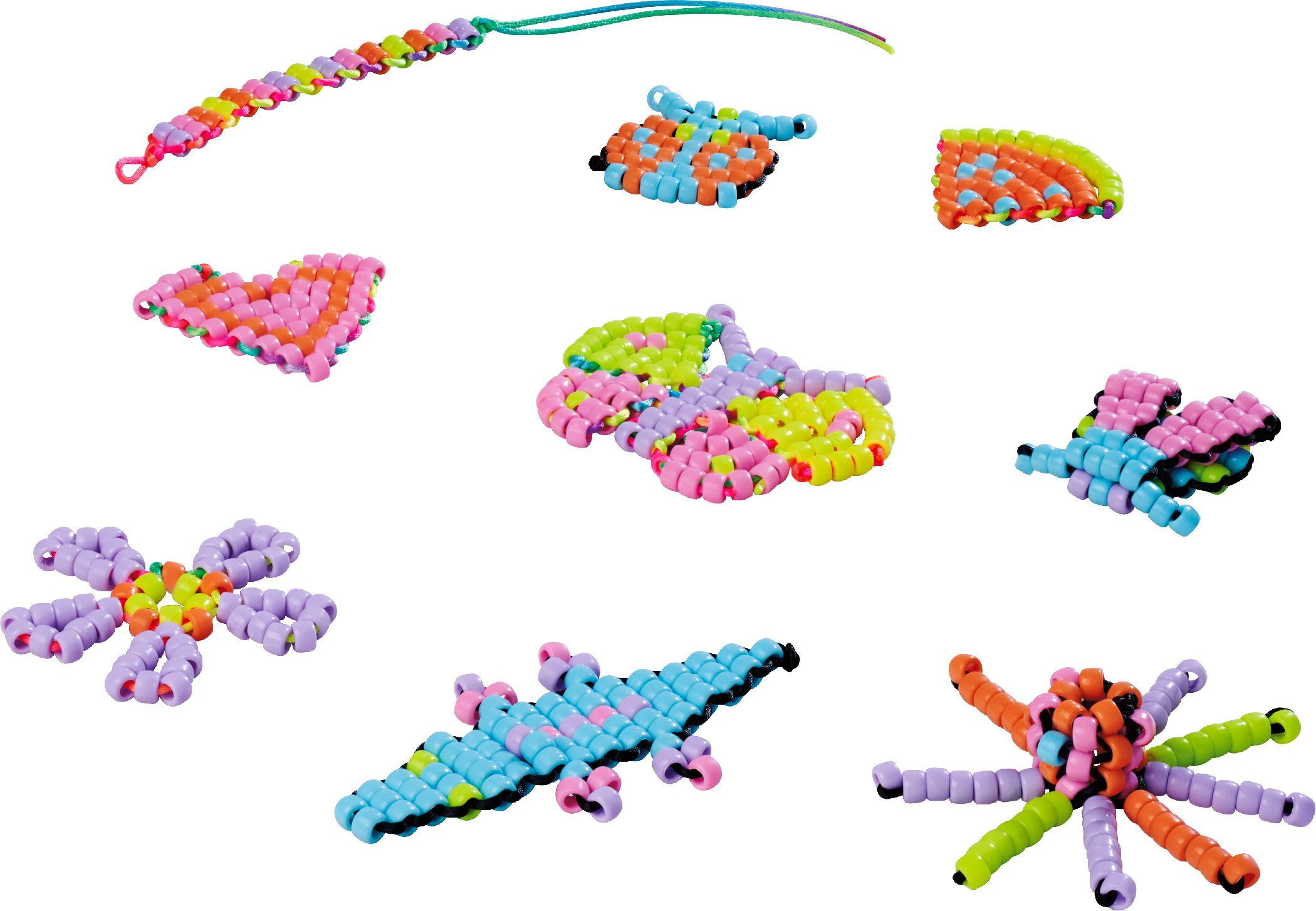 SIMBA Perlenketten-Set Simba Spielzeug Kreativ Perlen ART & FUN Set Perlen fädeln 640 Perlen