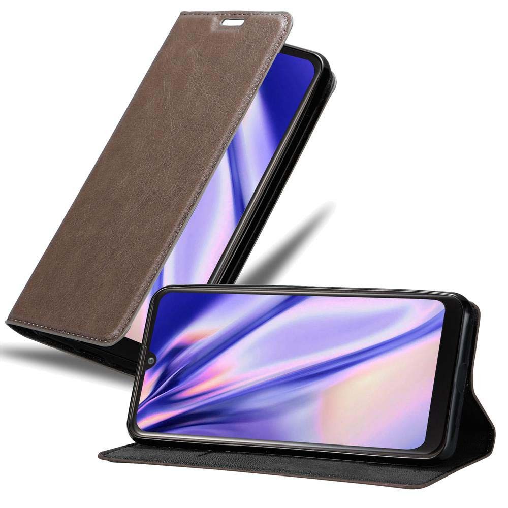 Cadorabo Handyhülle für LG K50 Hülle LG K50, Hülle Schutzhülle mit Standfunktion, Magnetverschluss und Kartenfach