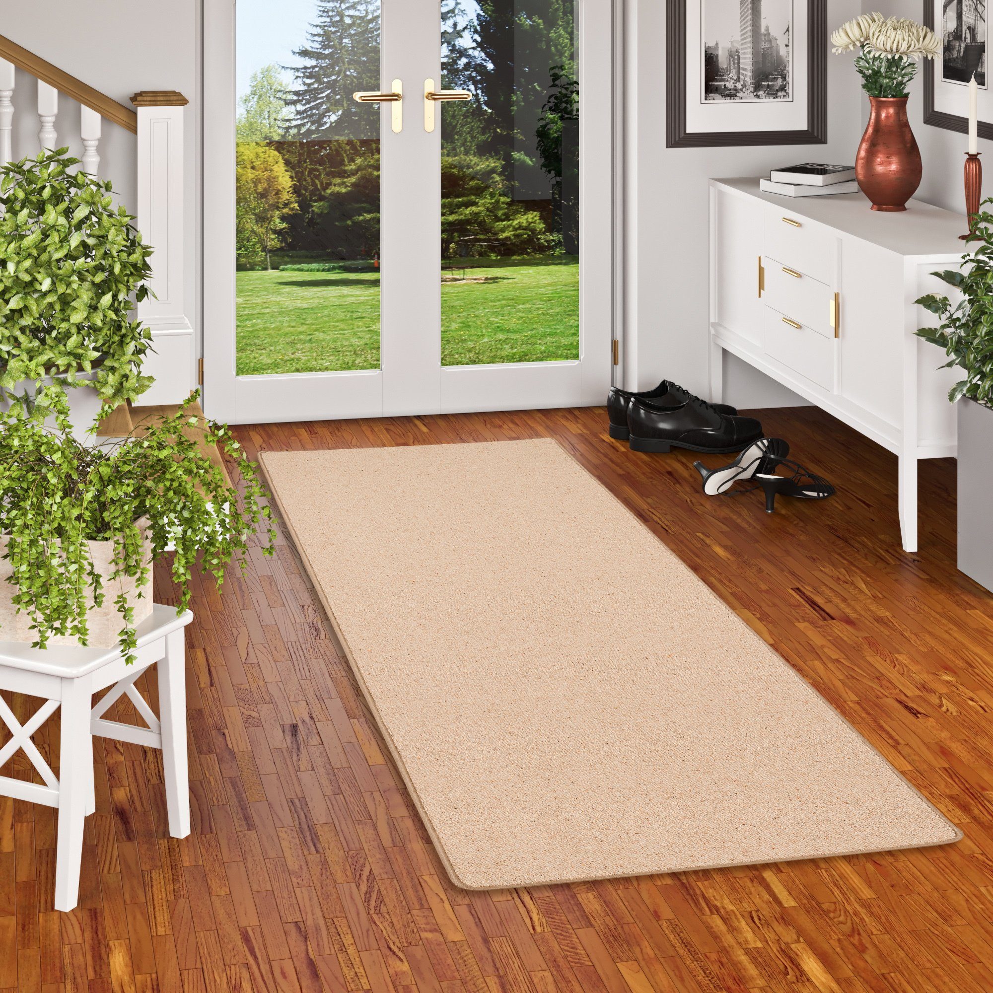 Snapstyle Wollteppich Natur Teppich Läufer Wolle günstig online kaufen