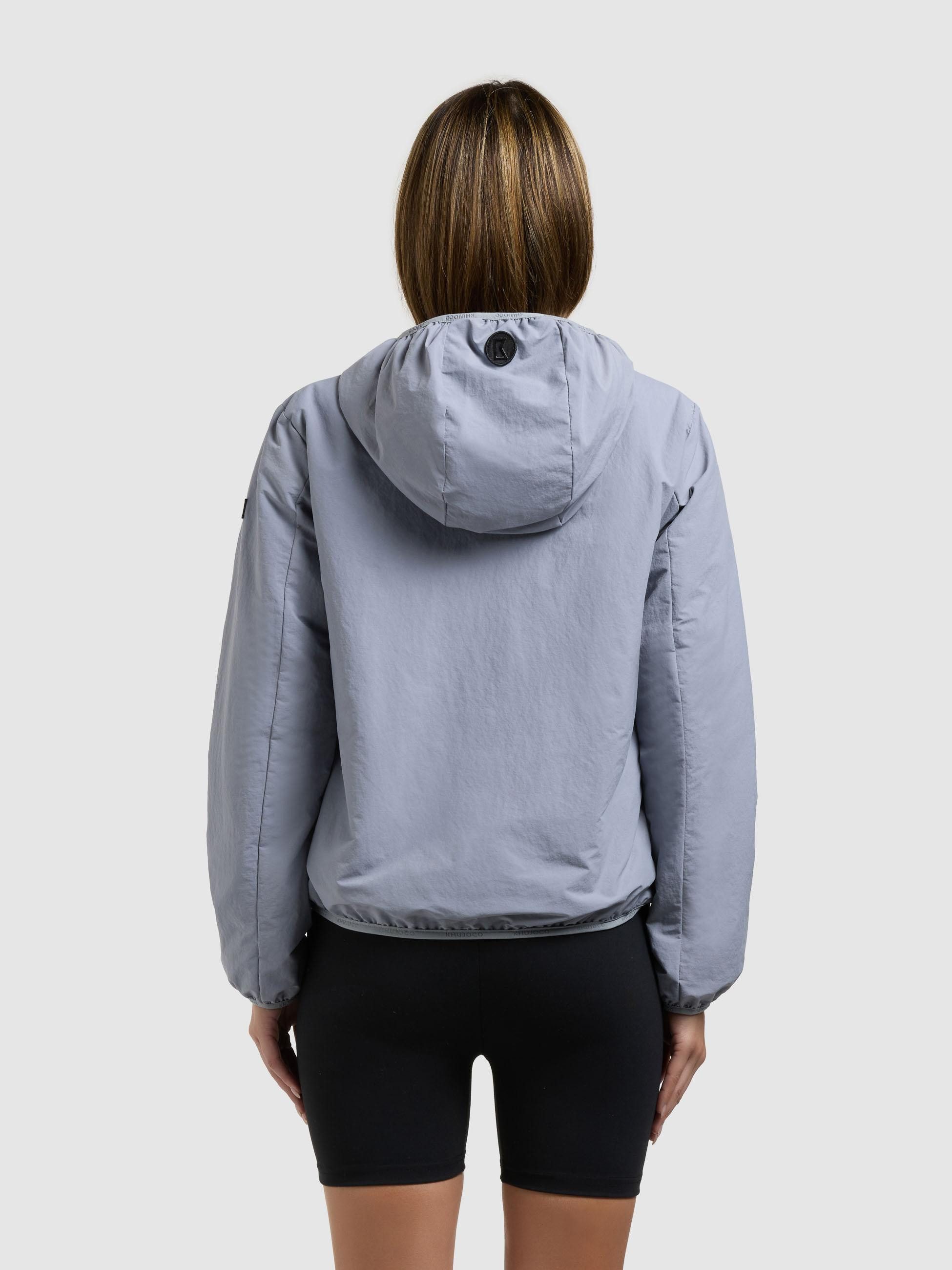 khujo Outdoorjacke Shelly2 (2-St) packbare Damen Übergangsjacke mit Tasche