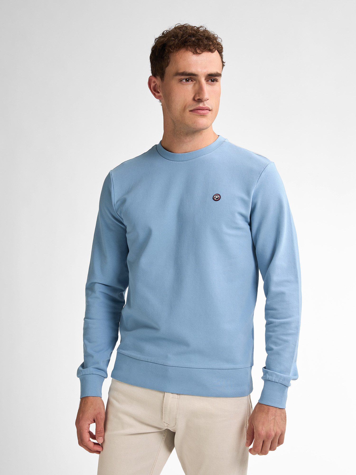 Petrol Industries Sweatshirt mit Logo Stickerei