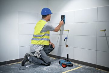 Bosch Professional Leitungsortungsgerät Wallscanner, Ortungsgerät D-tect 200 C mit 1x Akku 2 Ah - in L-BOXX 136