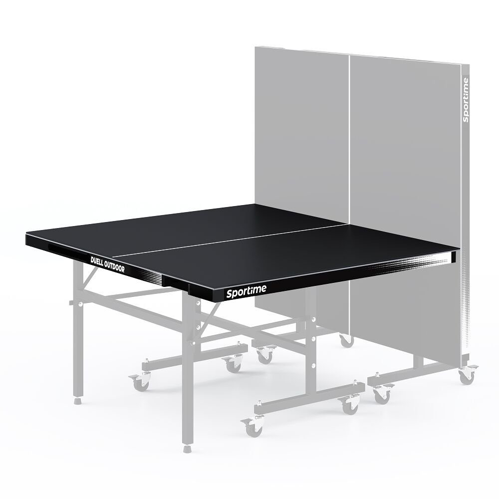 Sportime Tischtennisplatte Tischtennis-Plattenhälfte für Tischtennistisch Duell