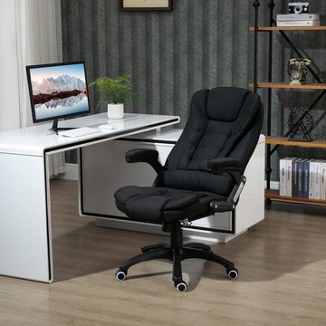 Vinsetto Schreibtischstuhl Bürostuhl ergonomisches design, Atmungsaktiv