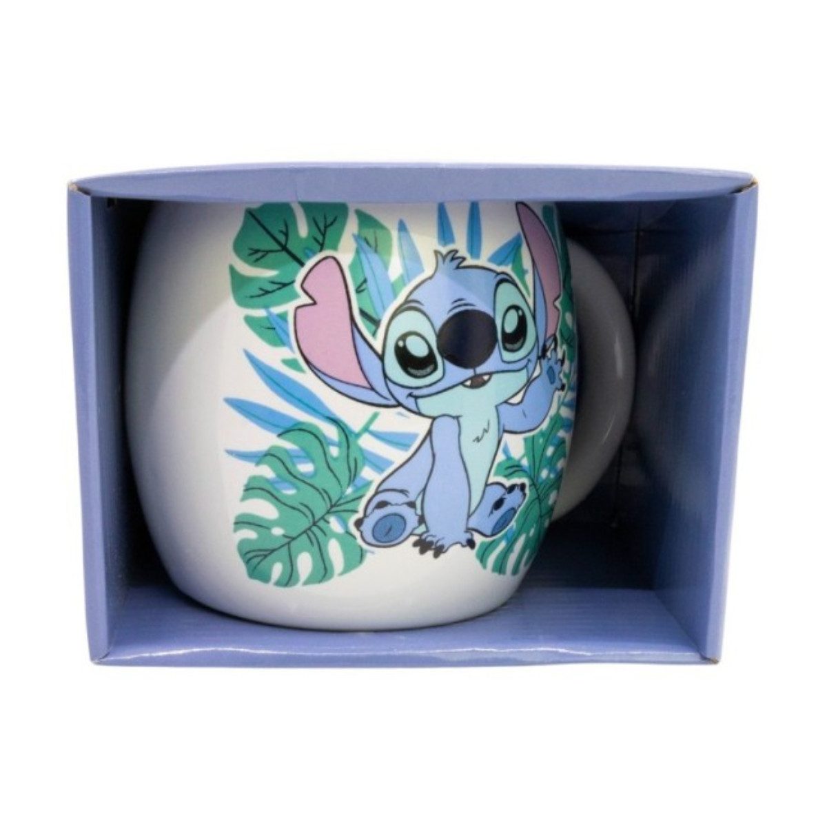 Disney Tasse Stitch Globe Tasse 380 ml in Geschenkbox Kasseetasse